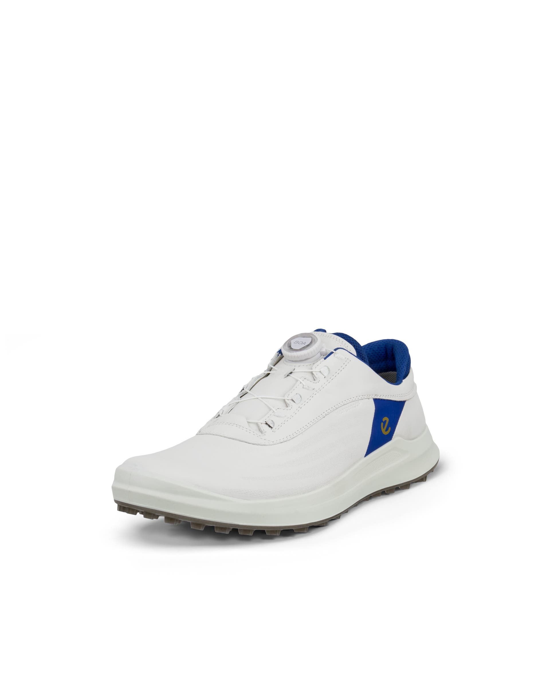 Men's ECCO® Golf Core Leather Golf Shoe - White - Main