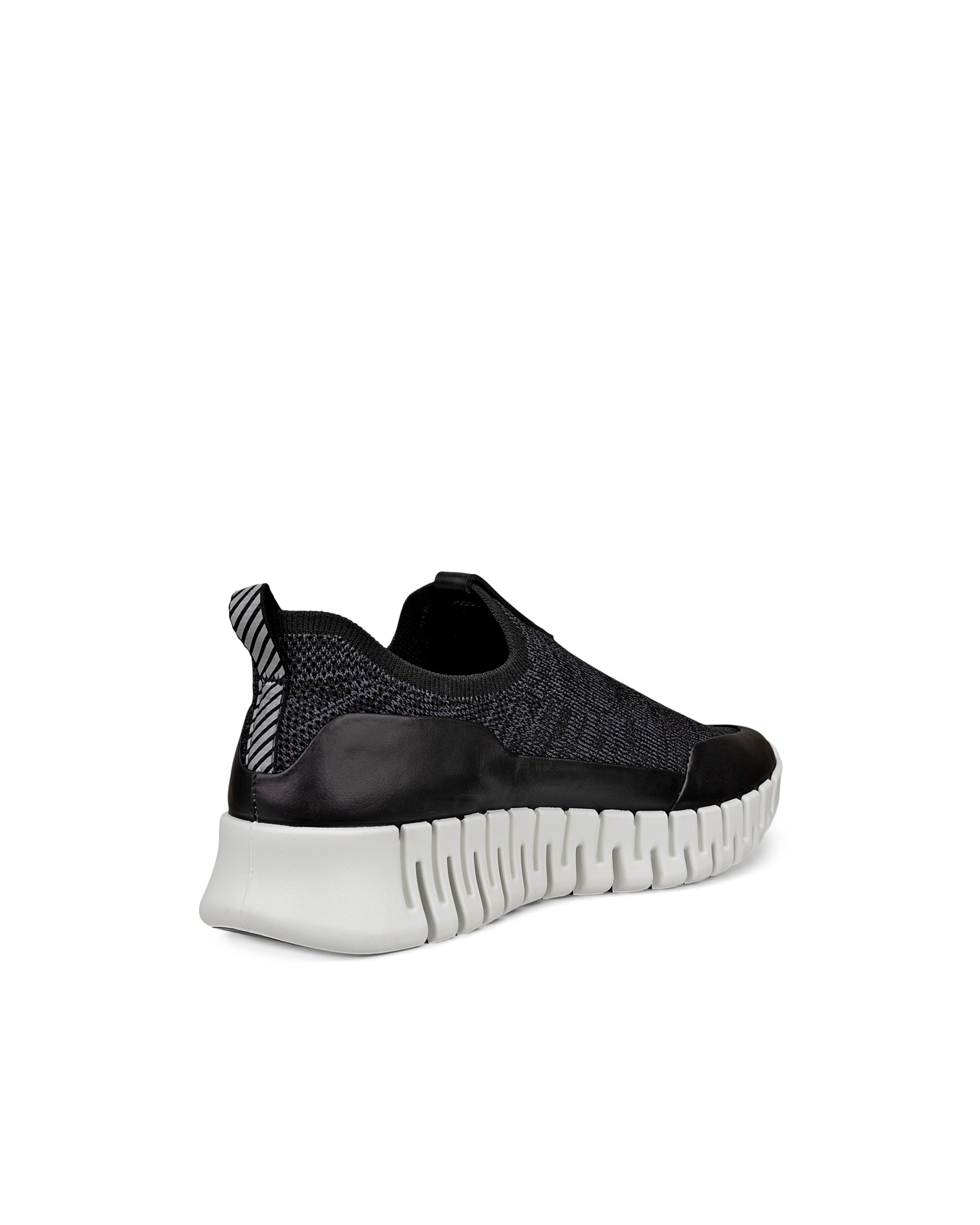 ECCO® GRUUV baskets en toile pour femme - Noir - Back