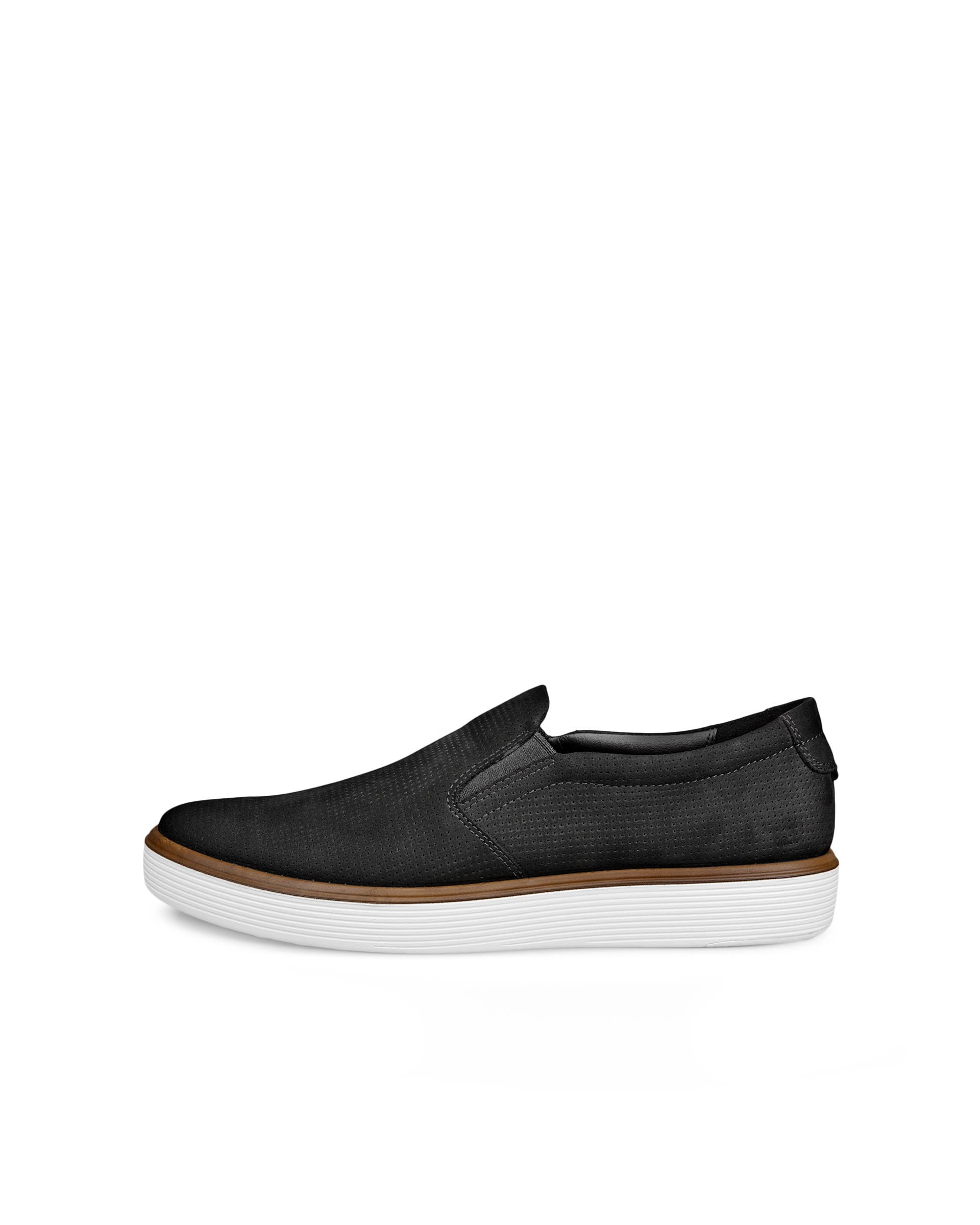 ECCO SOFT 60 MEN'S SLIP-ON - Black - Outside