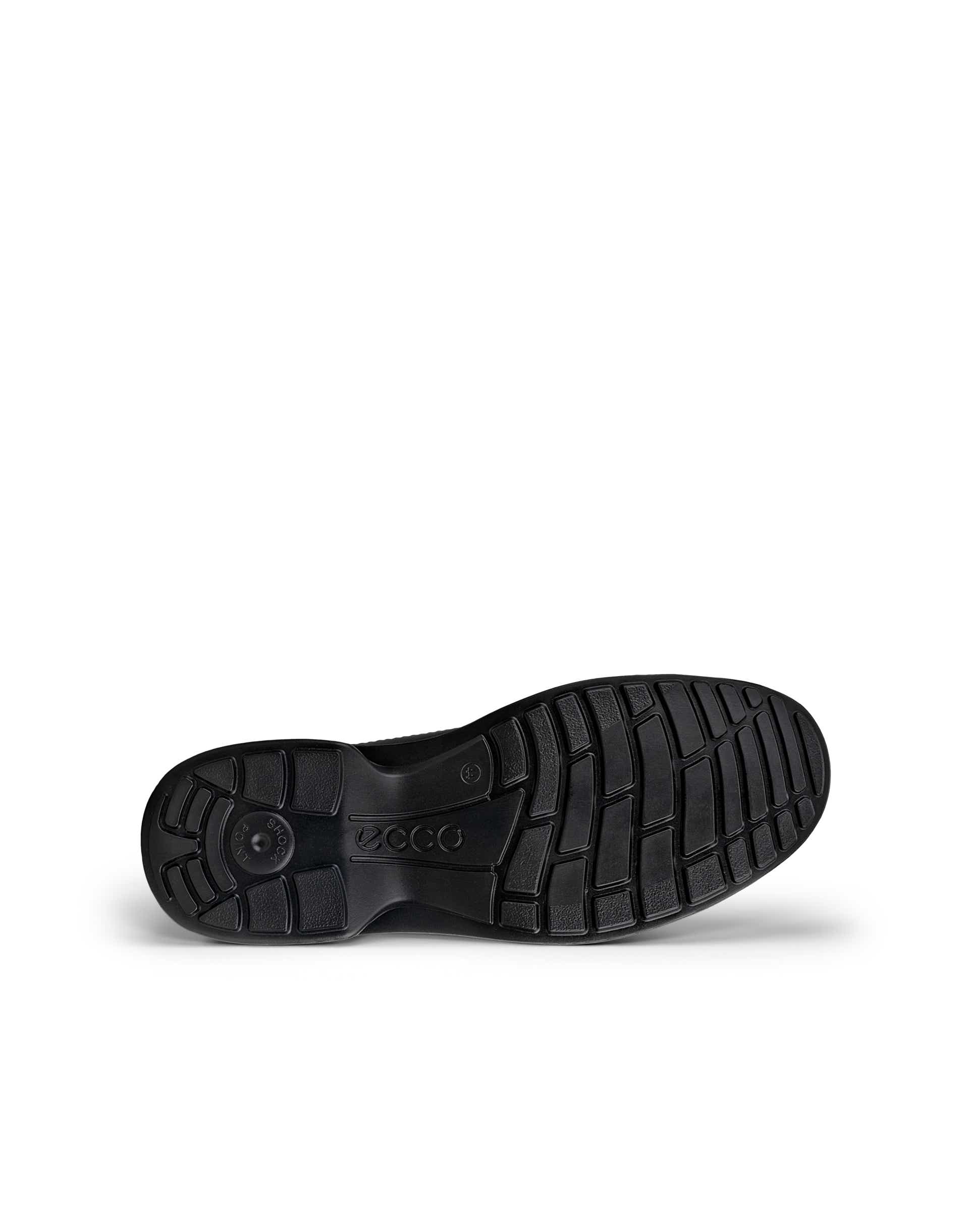 ECCO® Turn chaussures sans lacet en cuir Gore-Tex pour homme - Noir - Sole