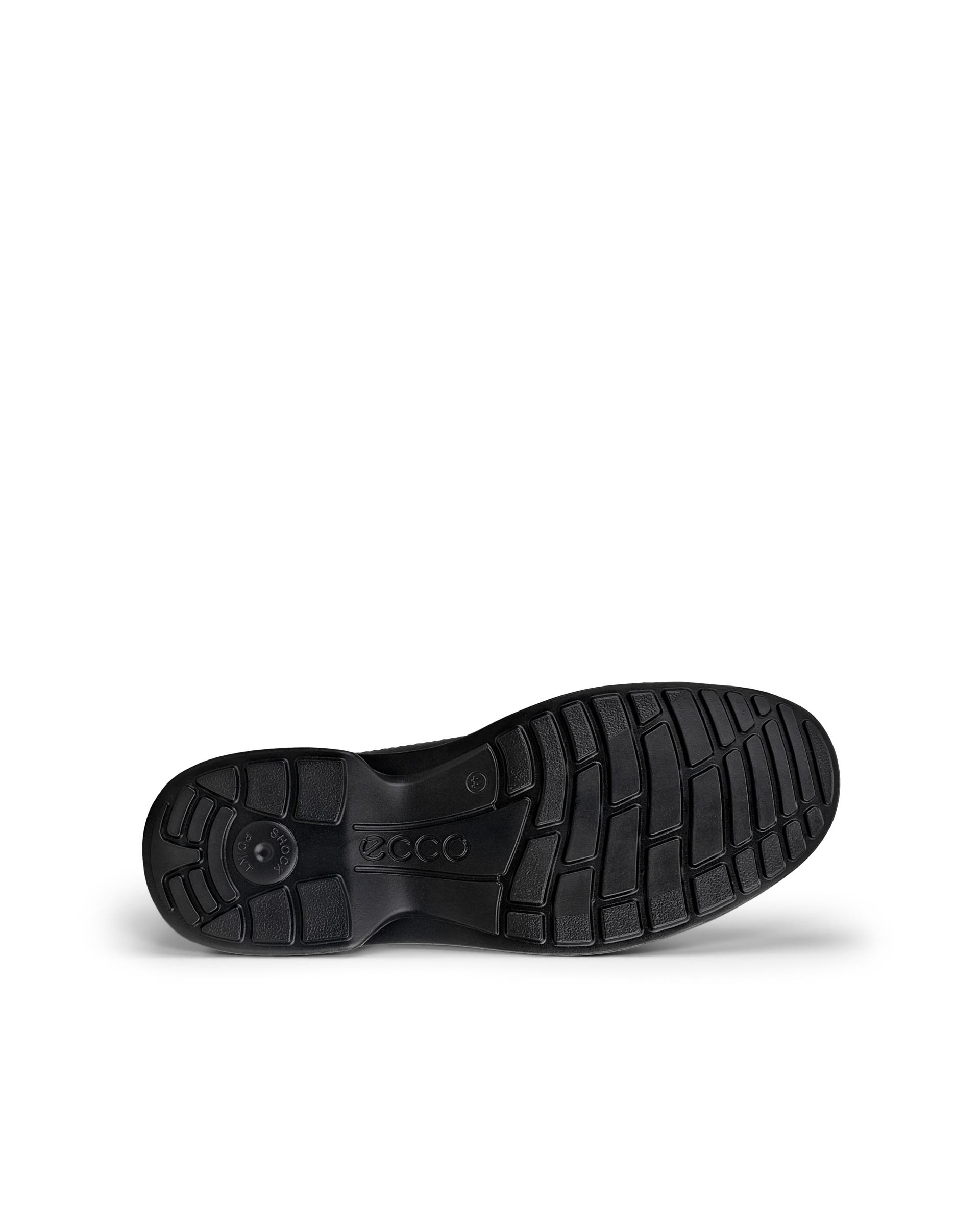 Men's ECCO® Turn Leather Gore-Tex Slip-On - Black - Sole