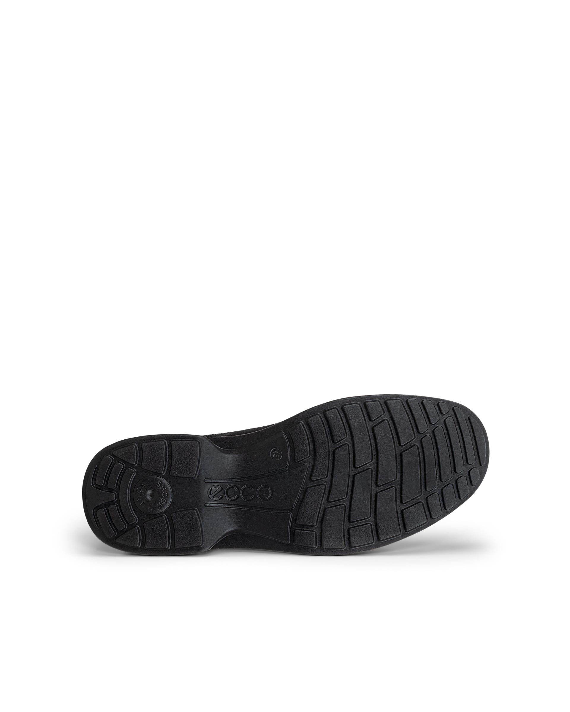 Men's ECCO® Turn Leather Gore-Tex Slip-On - Black - Sole