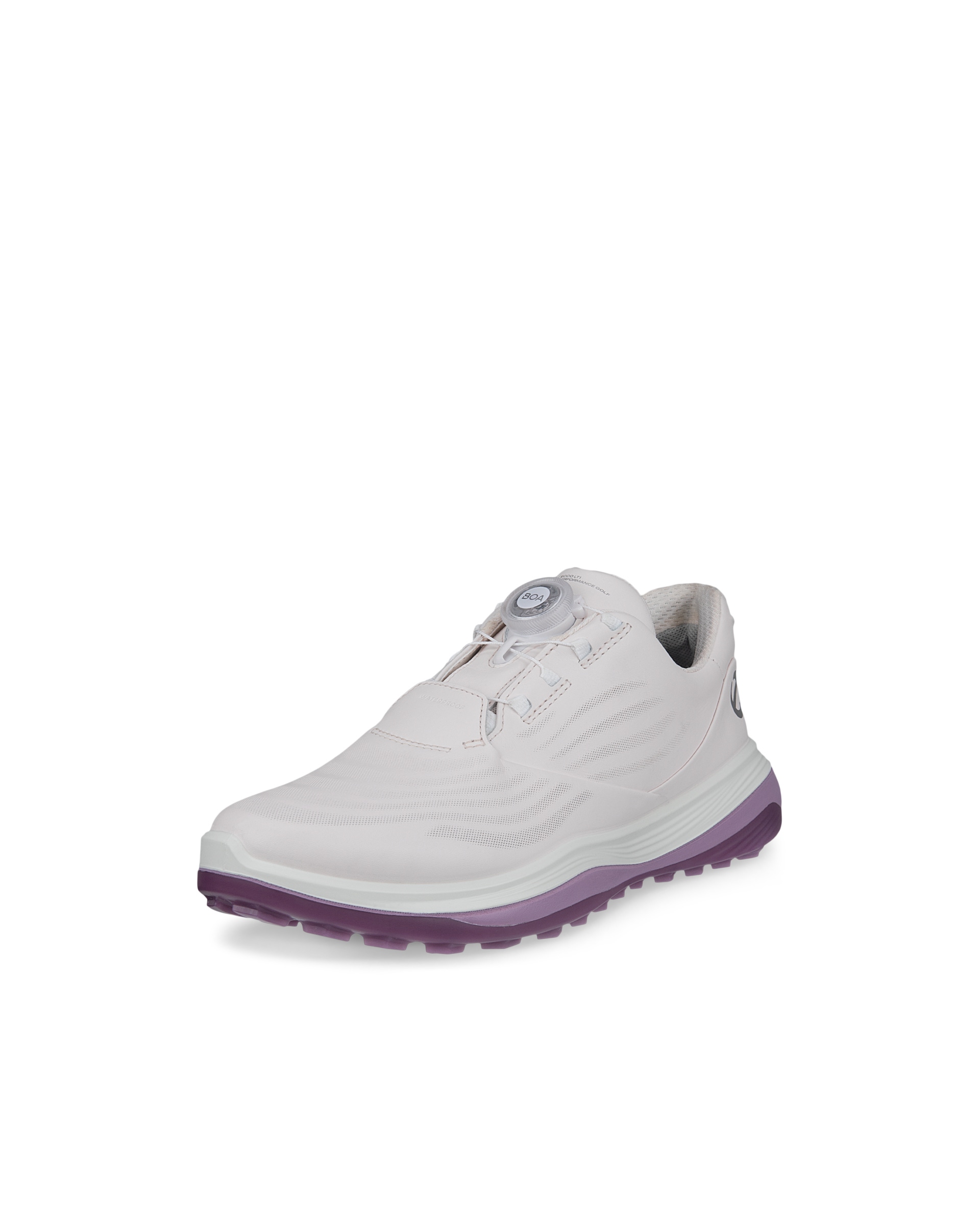 ECCO® Golf LT1 veekindlad nahast golfijalats naistele - Roosa - Main