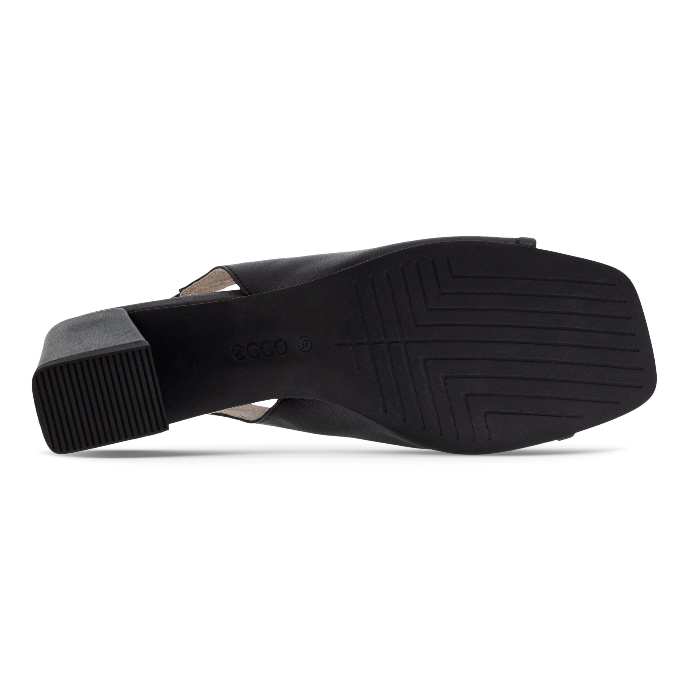 ECCO Elevate Squared Sandal 50 ECCO Shoes Women - Black - Sole