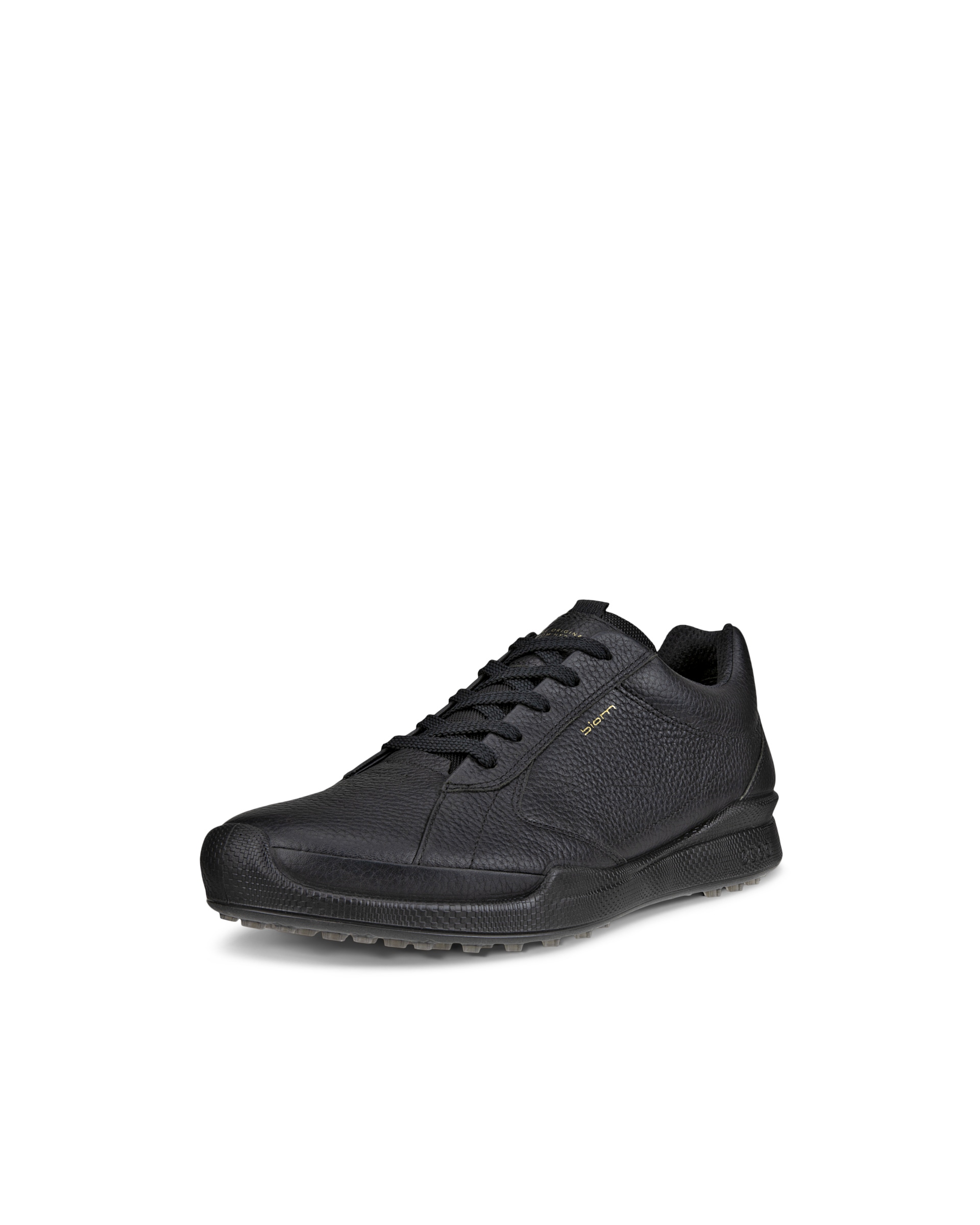 ECCO Golf BIOM Hybrid メンズ レザーゴルフシューズ - ブラック - Main