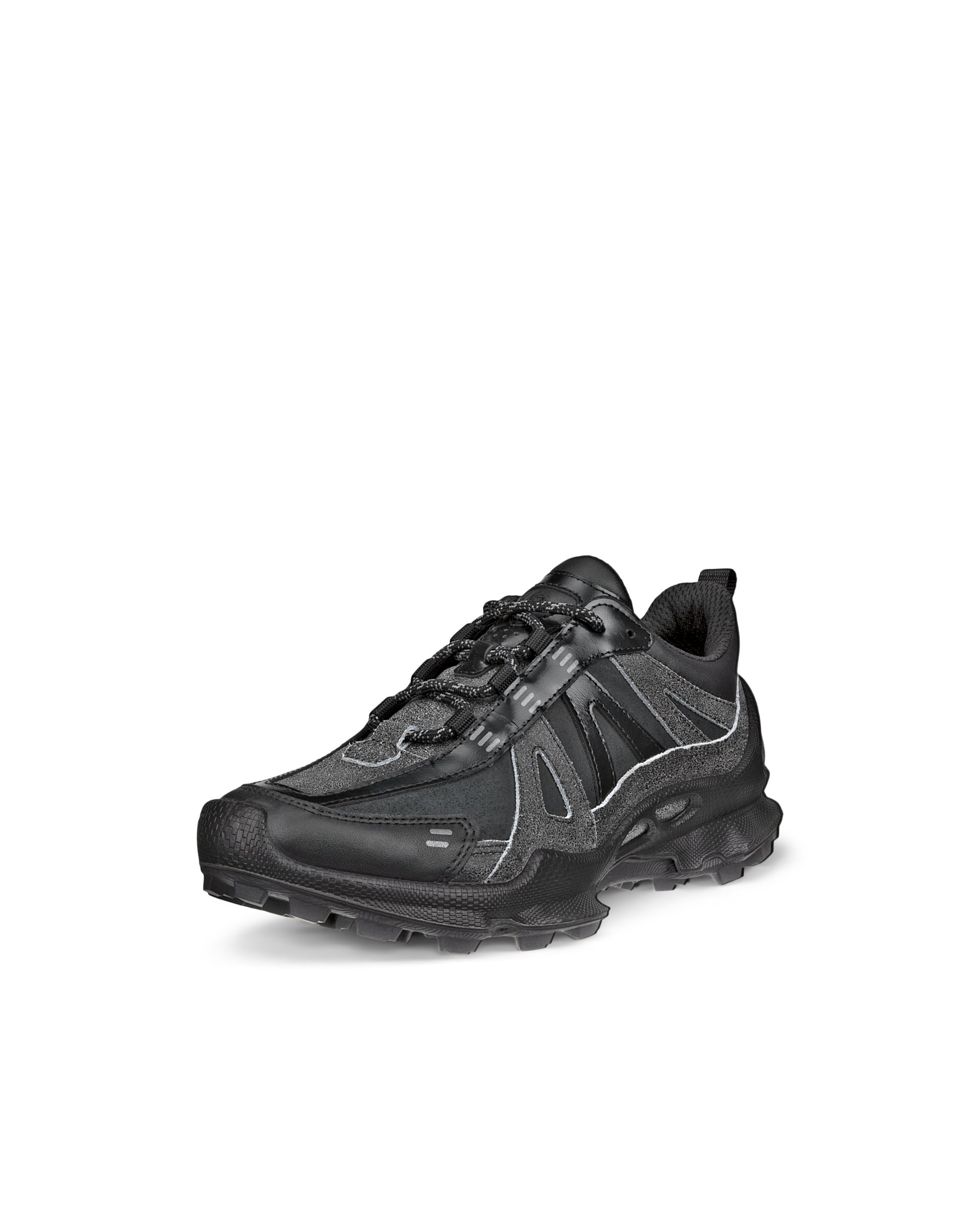 ECCO® BIOM C-Trail női velúr outdoor sneaker - Fekete - Main