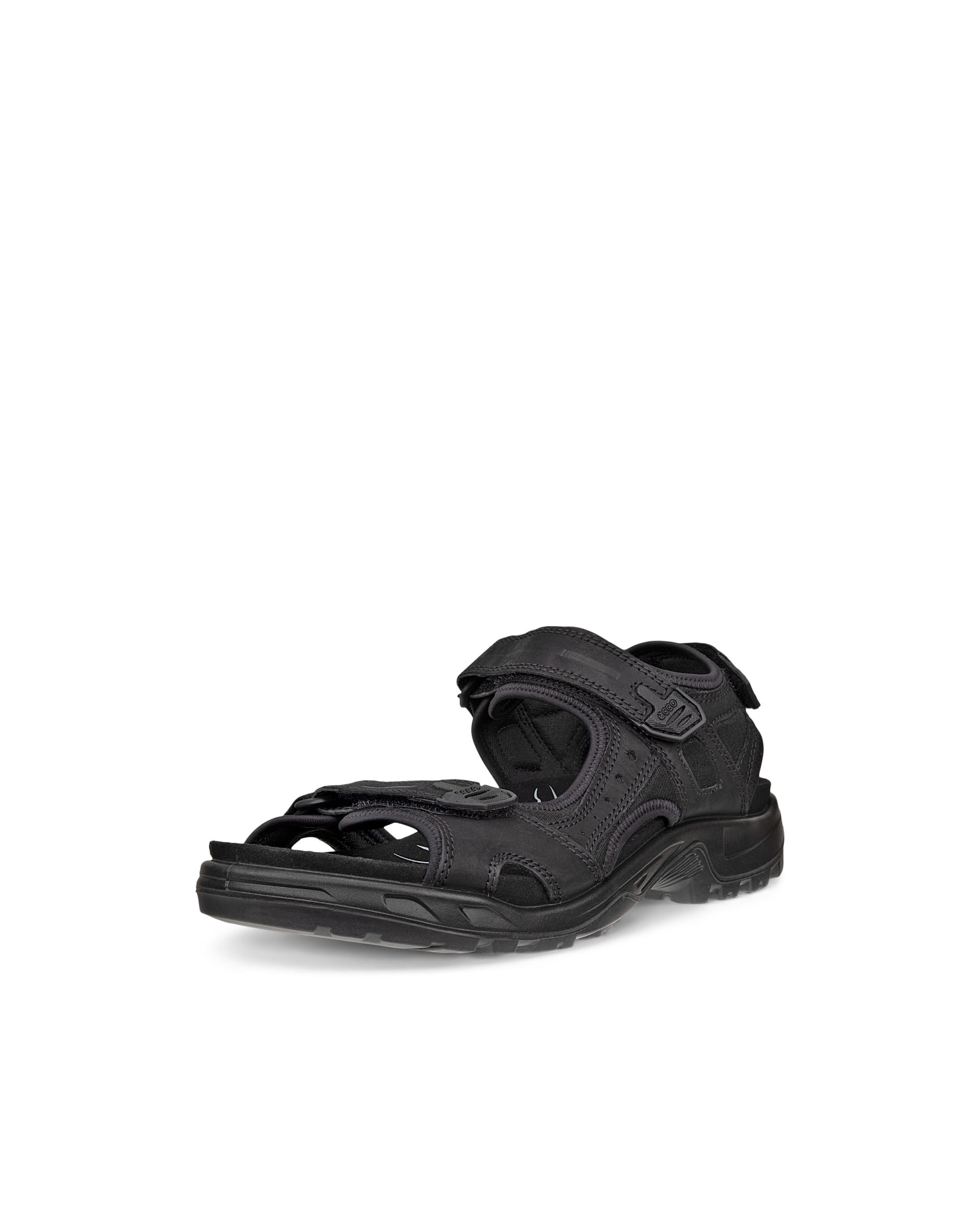 Męskie nubukowe sandały outdoor ECCO® OFFROAD - Czarny - Outside