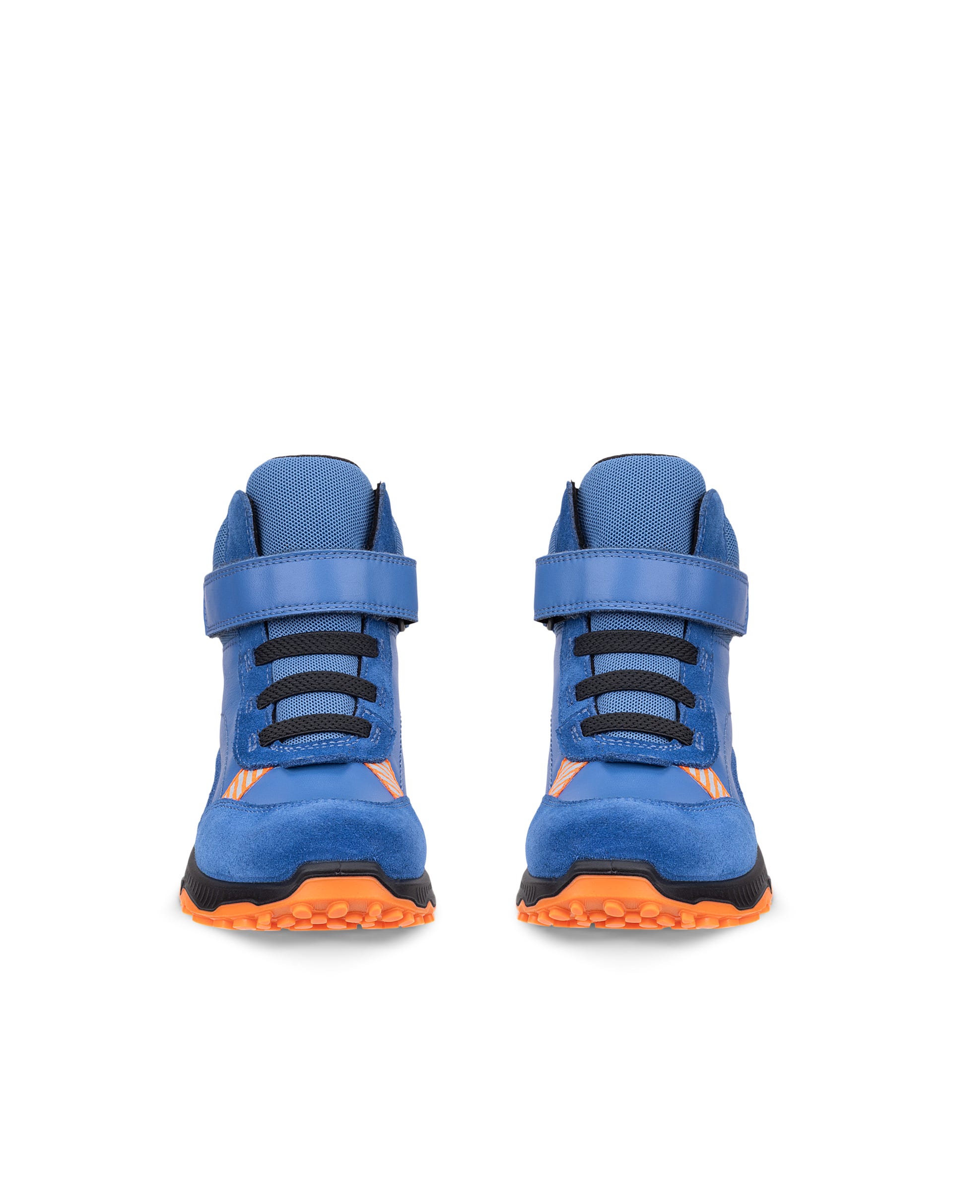 ECCO RECEPTOR XP K VELCRO BOOT - Modrá - Outside