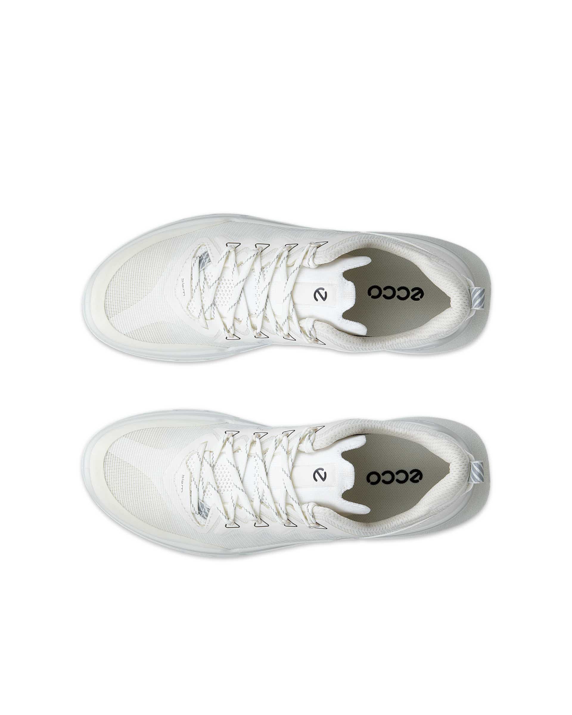 ECCO BIOM 720 WOMEN ウィメンズ スニーカー - ホワイト - Top left pair