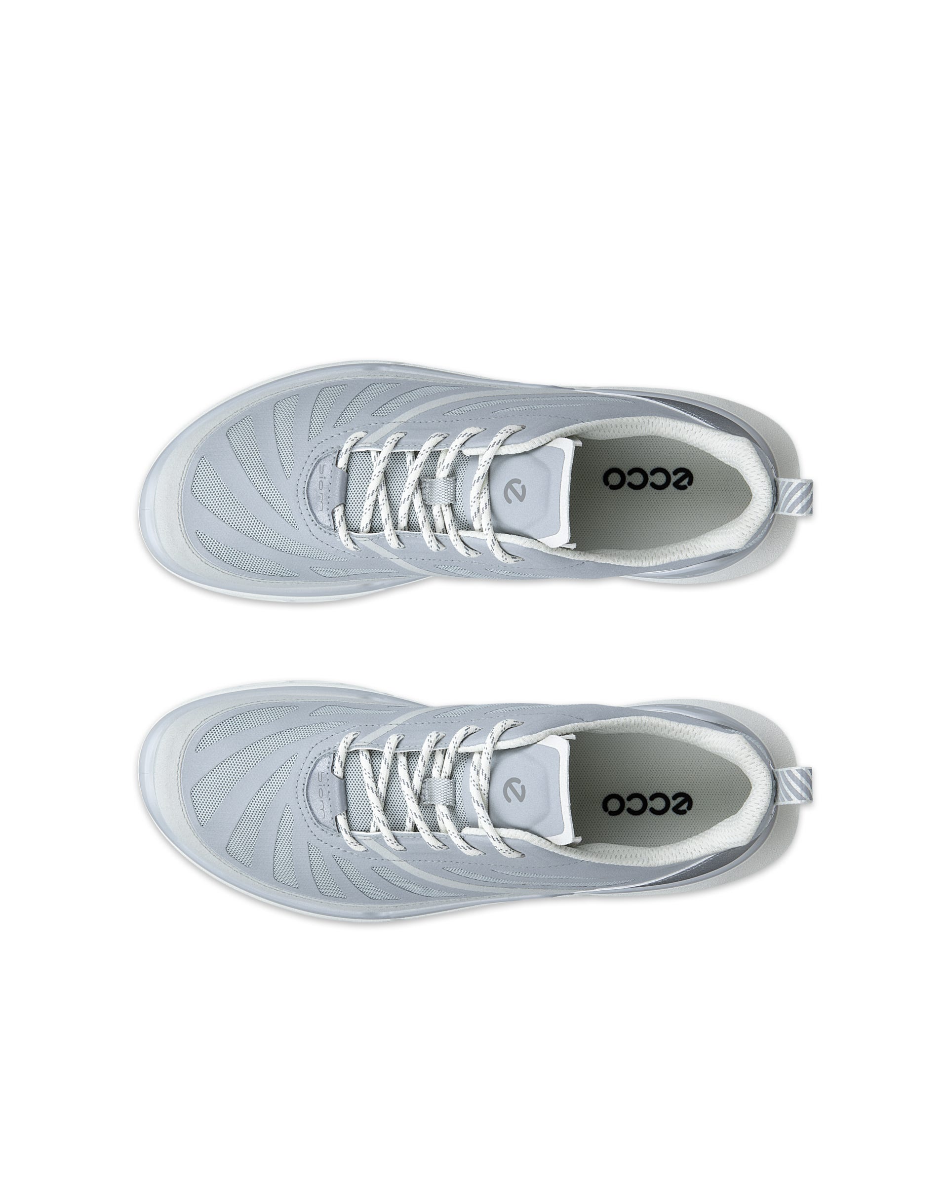 Women's ECCO® Biom 720 Textile Sneaker - Gray - Outside