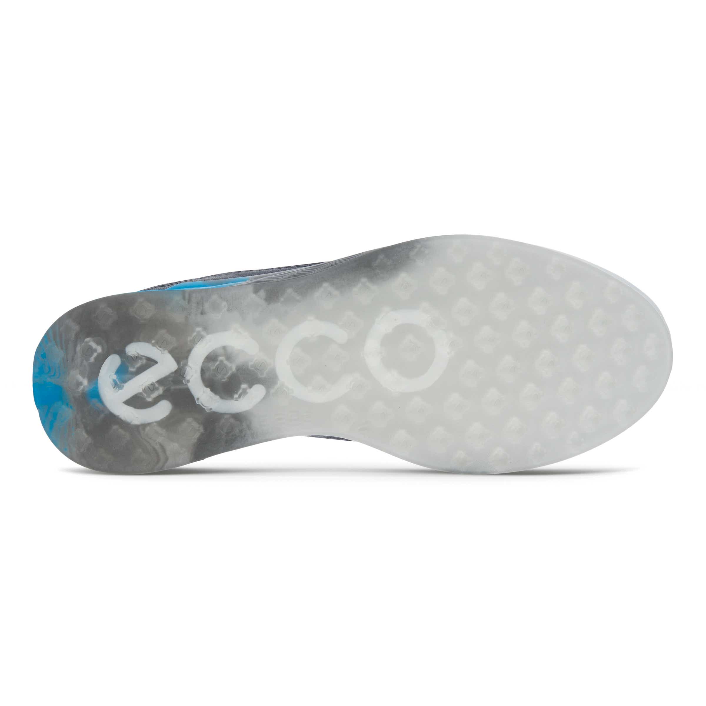 Ladies ECCO® Golf S-Three Leather Gore-Tex Shoe - Blue - Sole