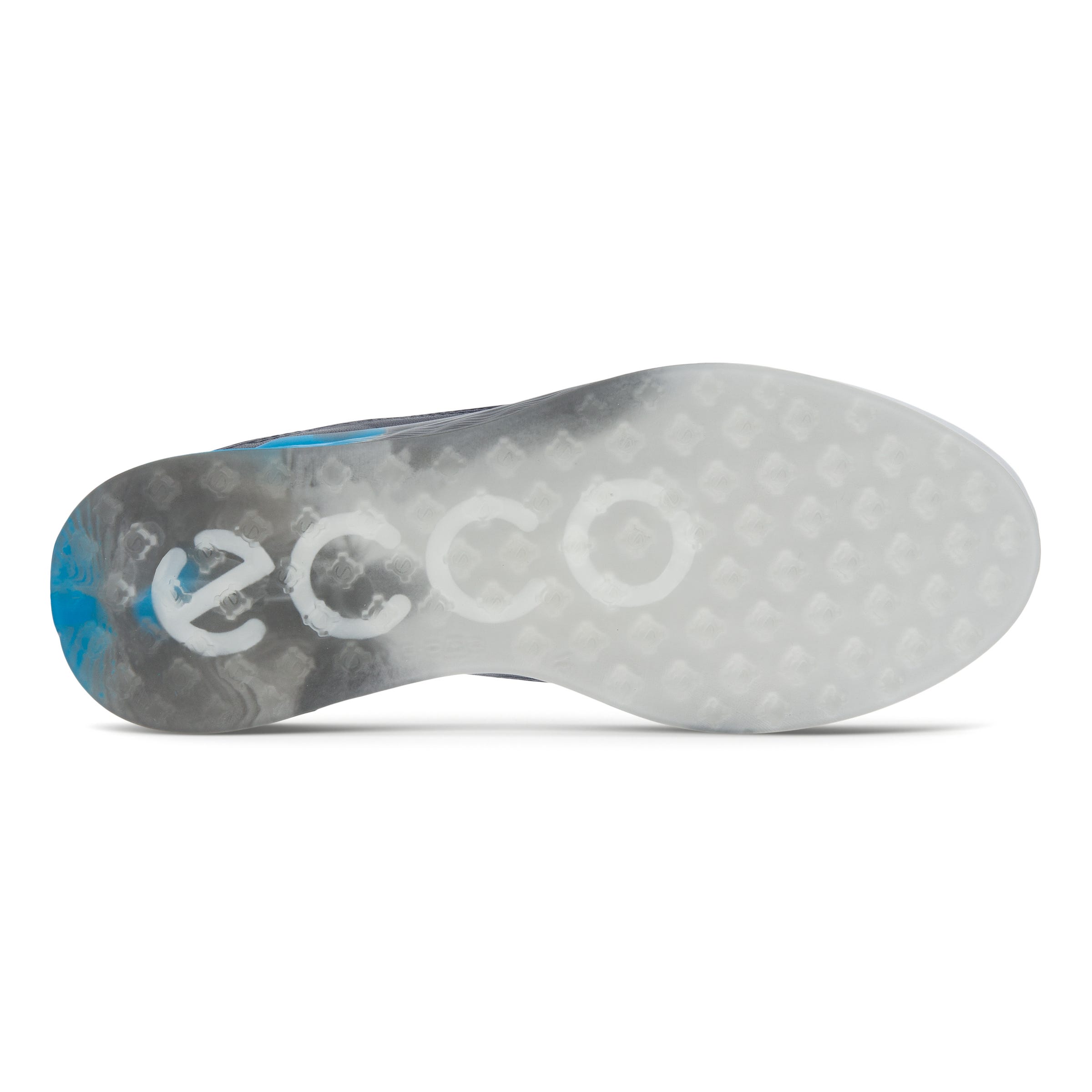 Ladies ECCO® Golf S-Three Leather Gore-Tex Shoe - Blue - Sole