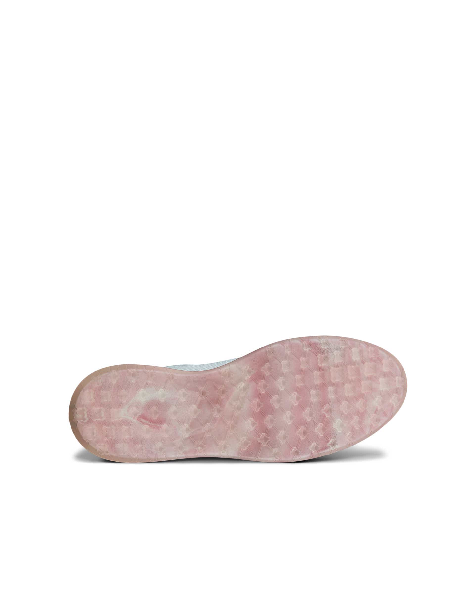 ECCO Golf Tray Raspberry ウィメンズ レザーゴルフシューズ - ホワイト - Sole