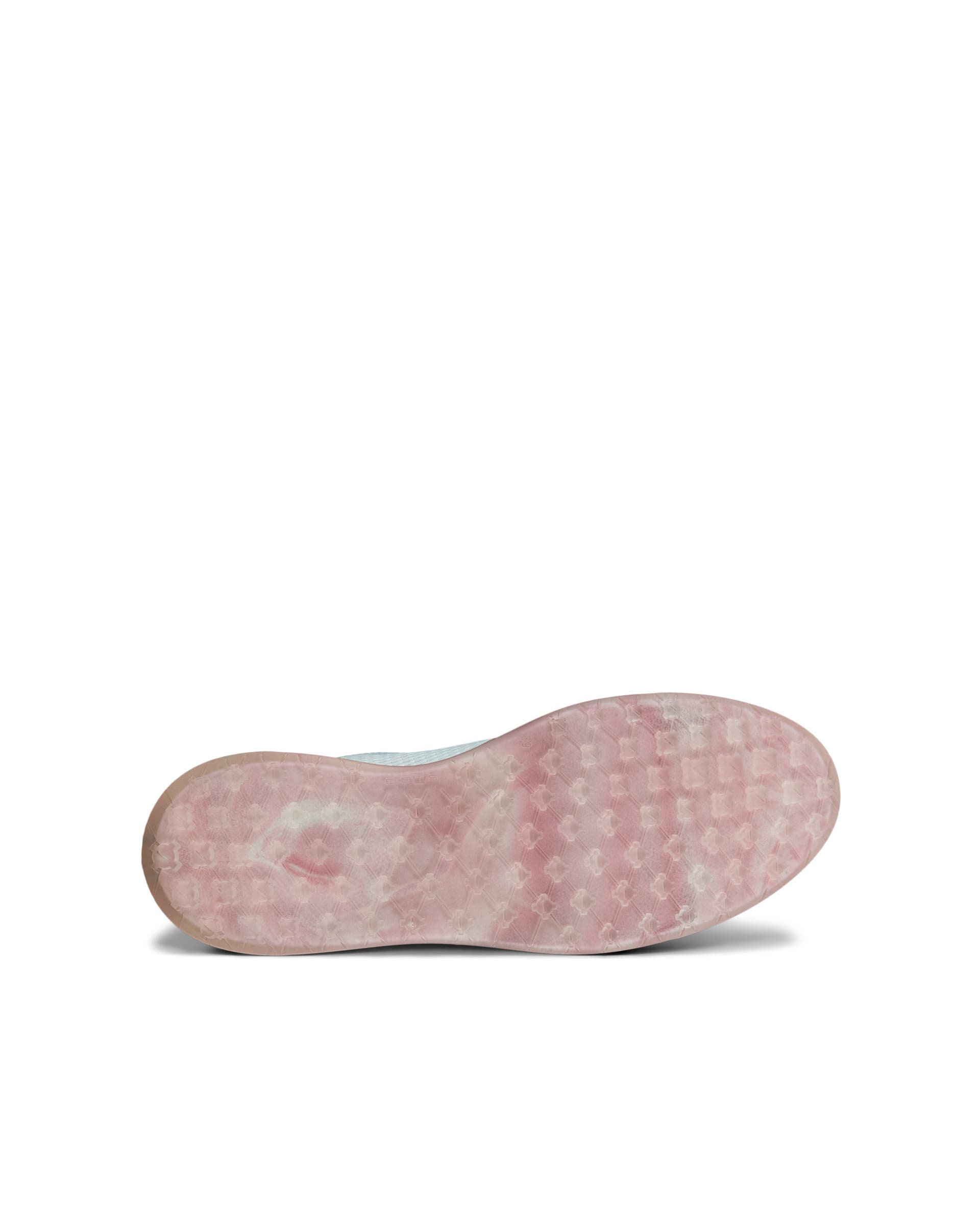 ECCO Golf Tray Raspberry ウィメンズ レザーゴルフシューズ - ホワイト - Sole