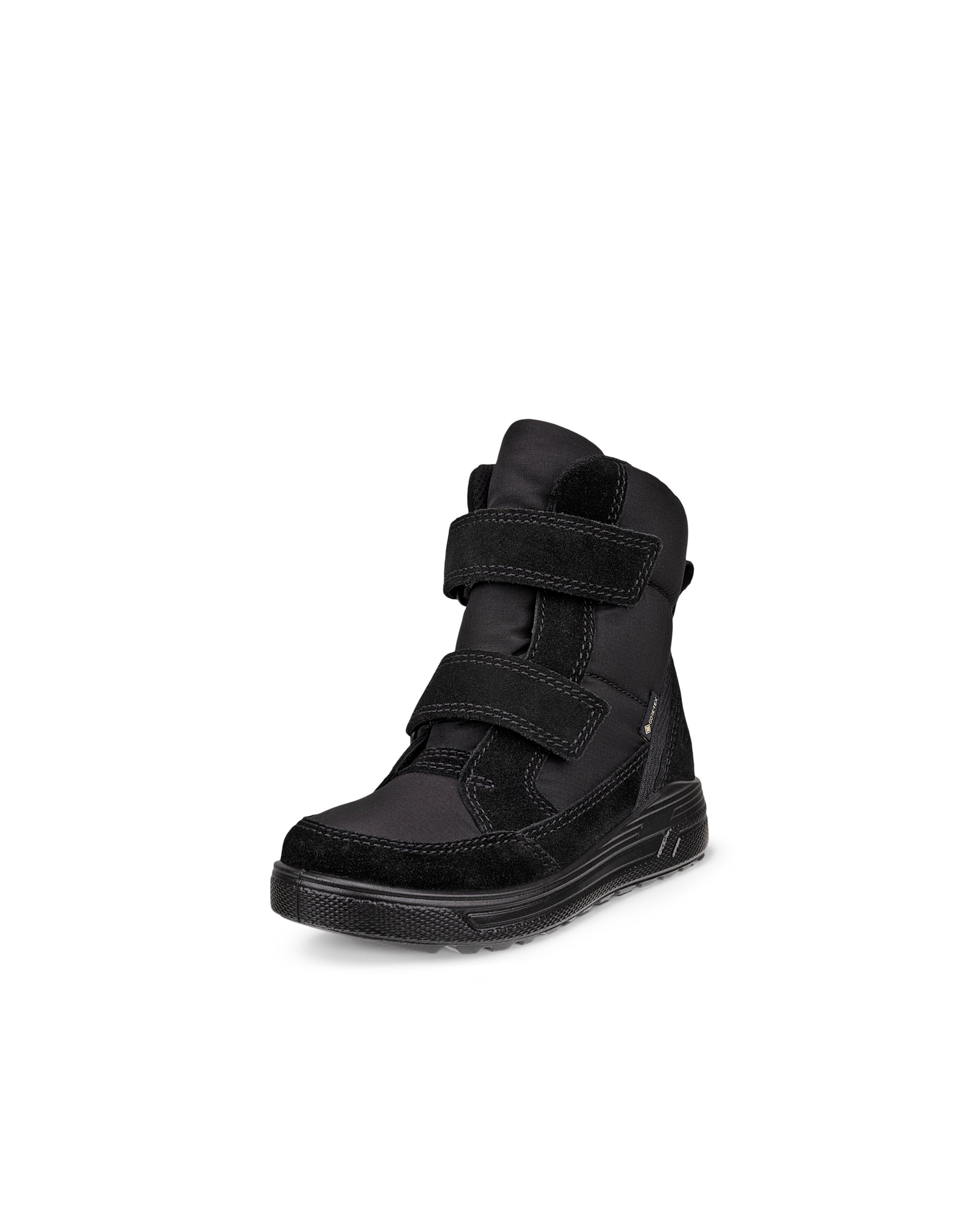 Lasten ECCO® Urban Snowboarder mokkanahkaiset Gore-Tex -talvinilkkurit - Musta - Main
