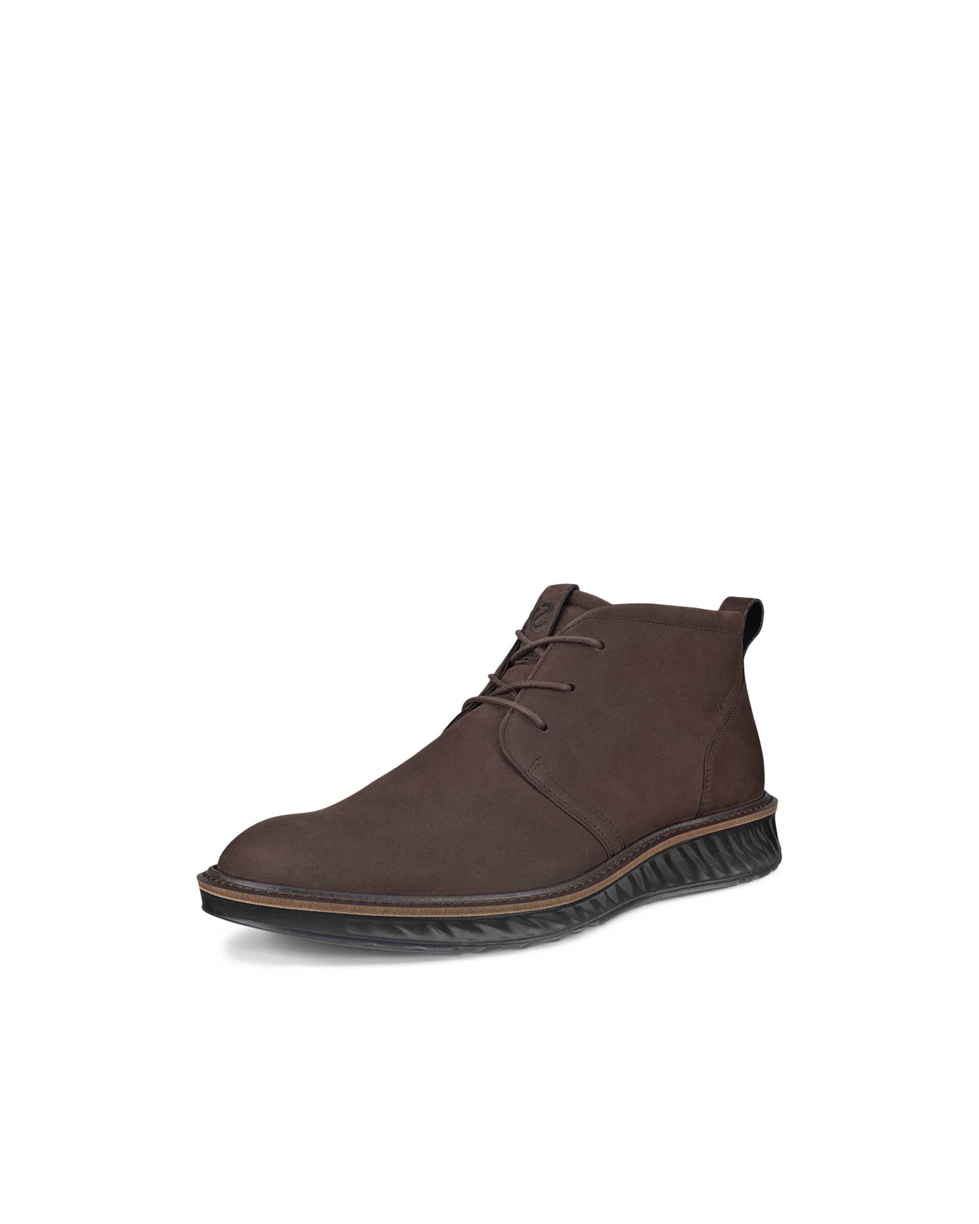 ECCO® ST.1 Hybrid Herren Ankle Boot aus Nubukleder mit Gore-Tex - Braun - Main