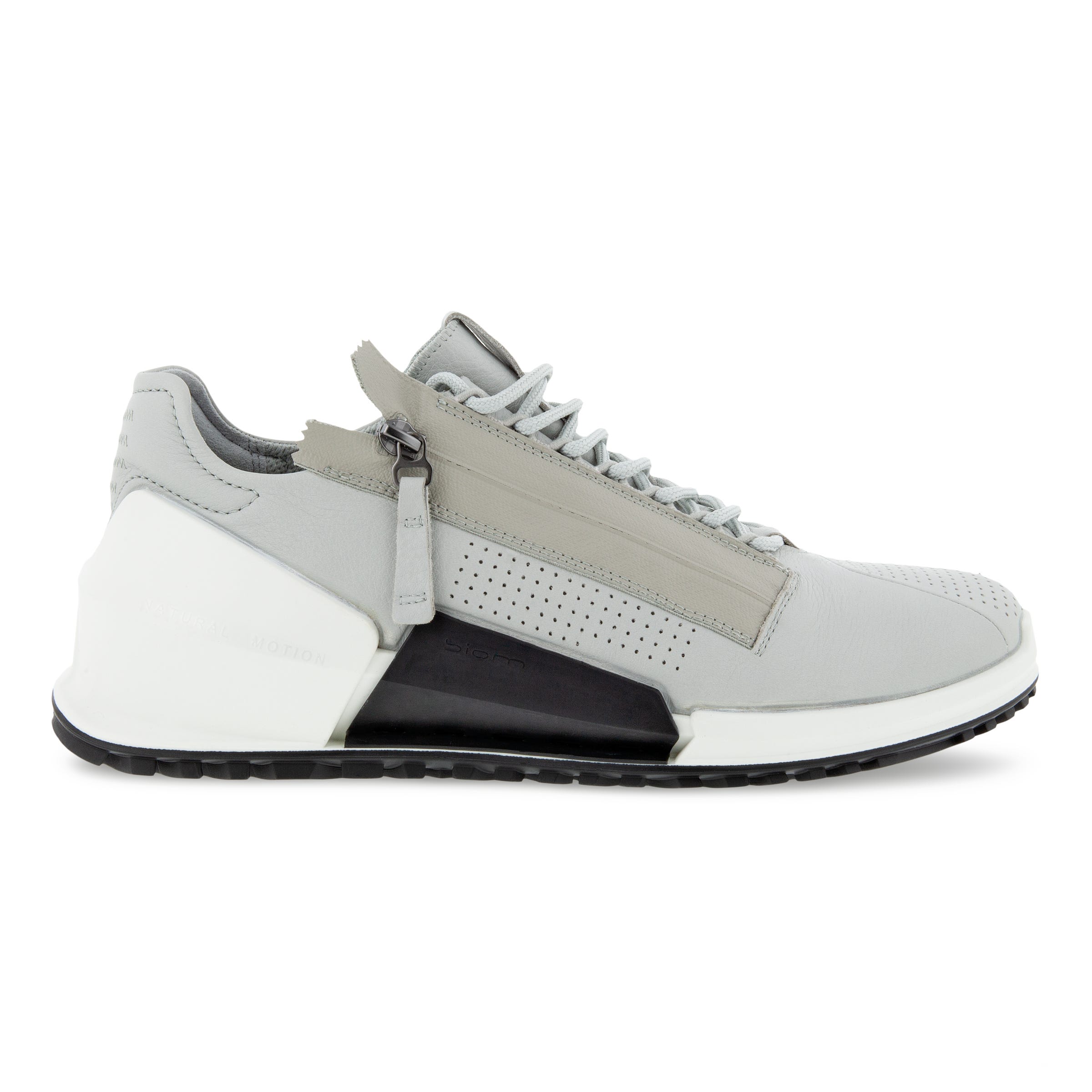 ECCO BIOM 2.0 メンズ レザースニーカー | グレー