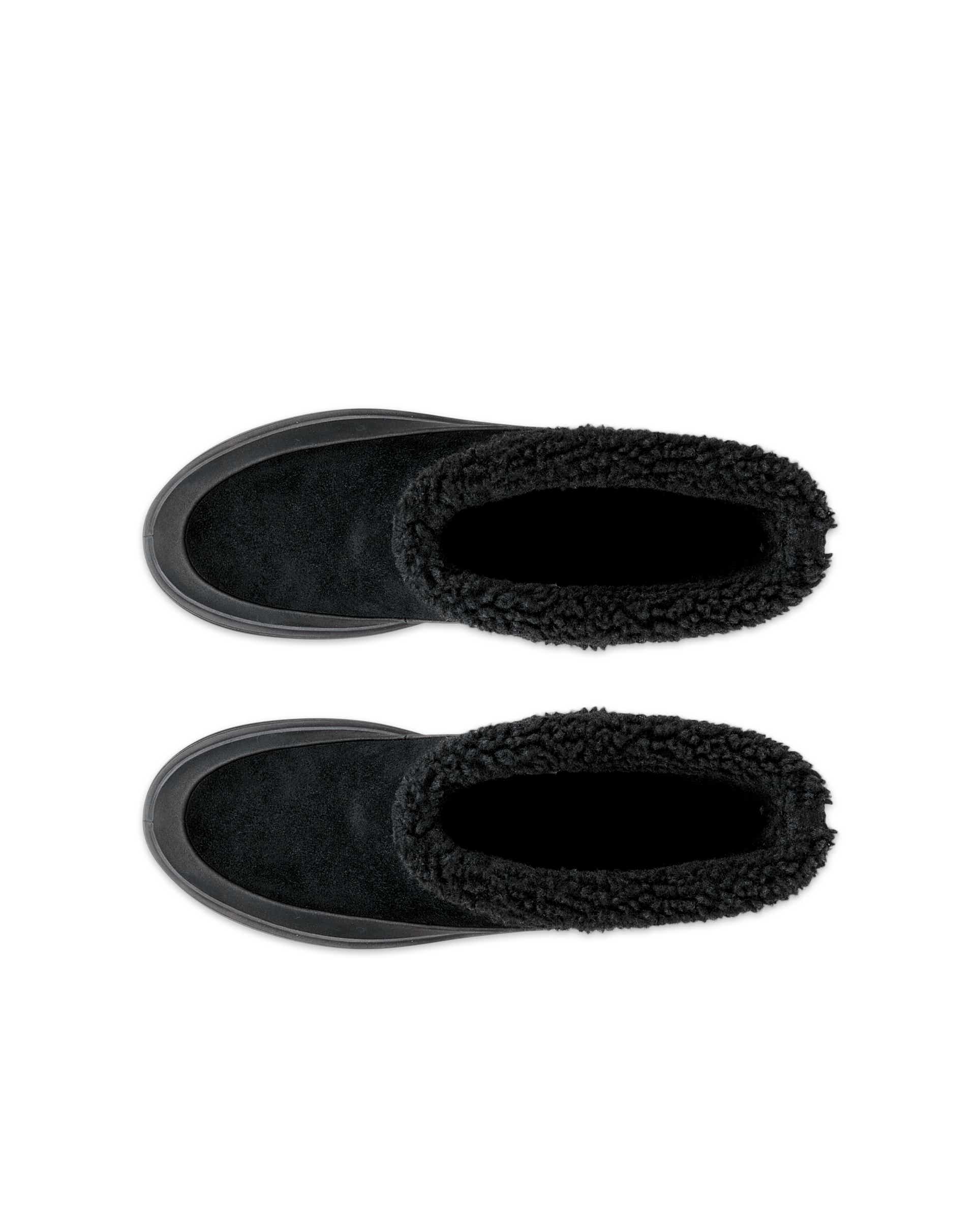 Naisten ECCO® GLACIA vedenkestävä mokkanahkaiset -talvinilkkurit - Musta - Top left pair