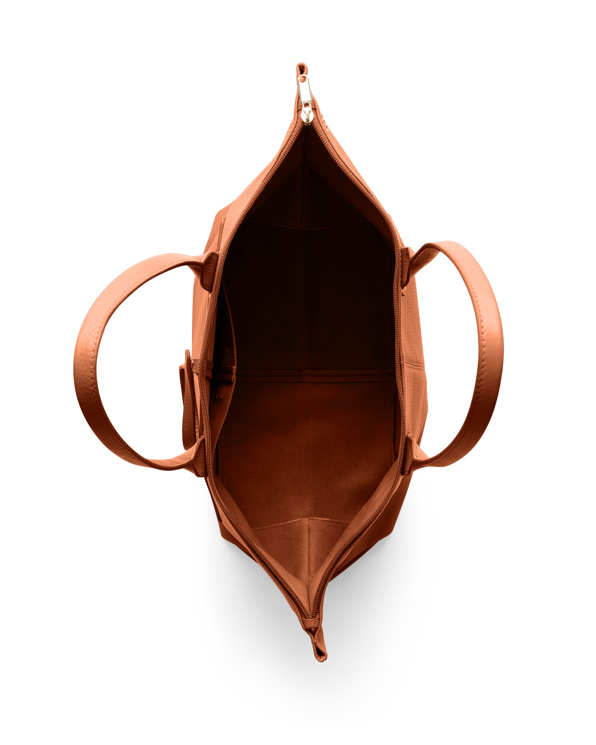 ECCO® Leather Tote Go - Brown - Main