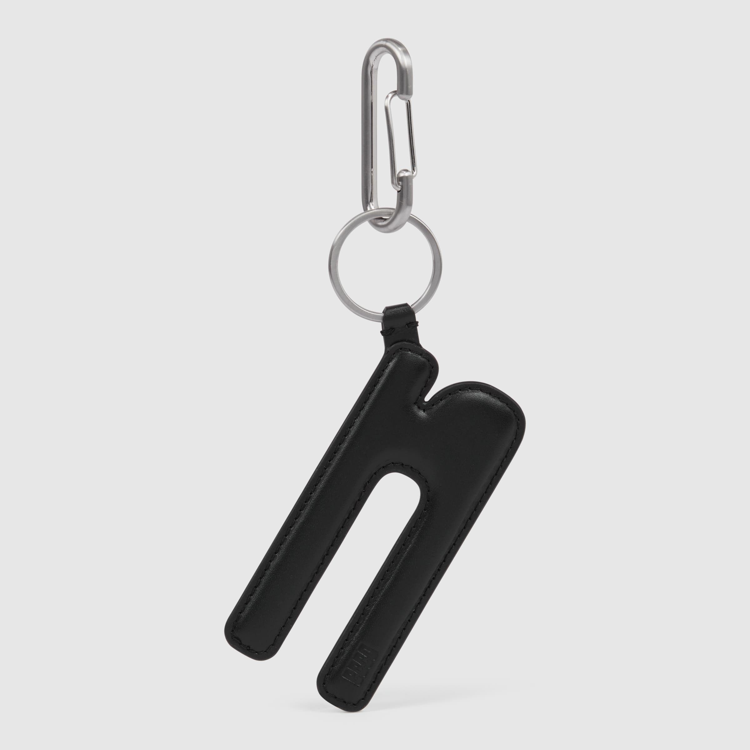 ECCO® E Padded 'N' Leather Charm - Black - Main