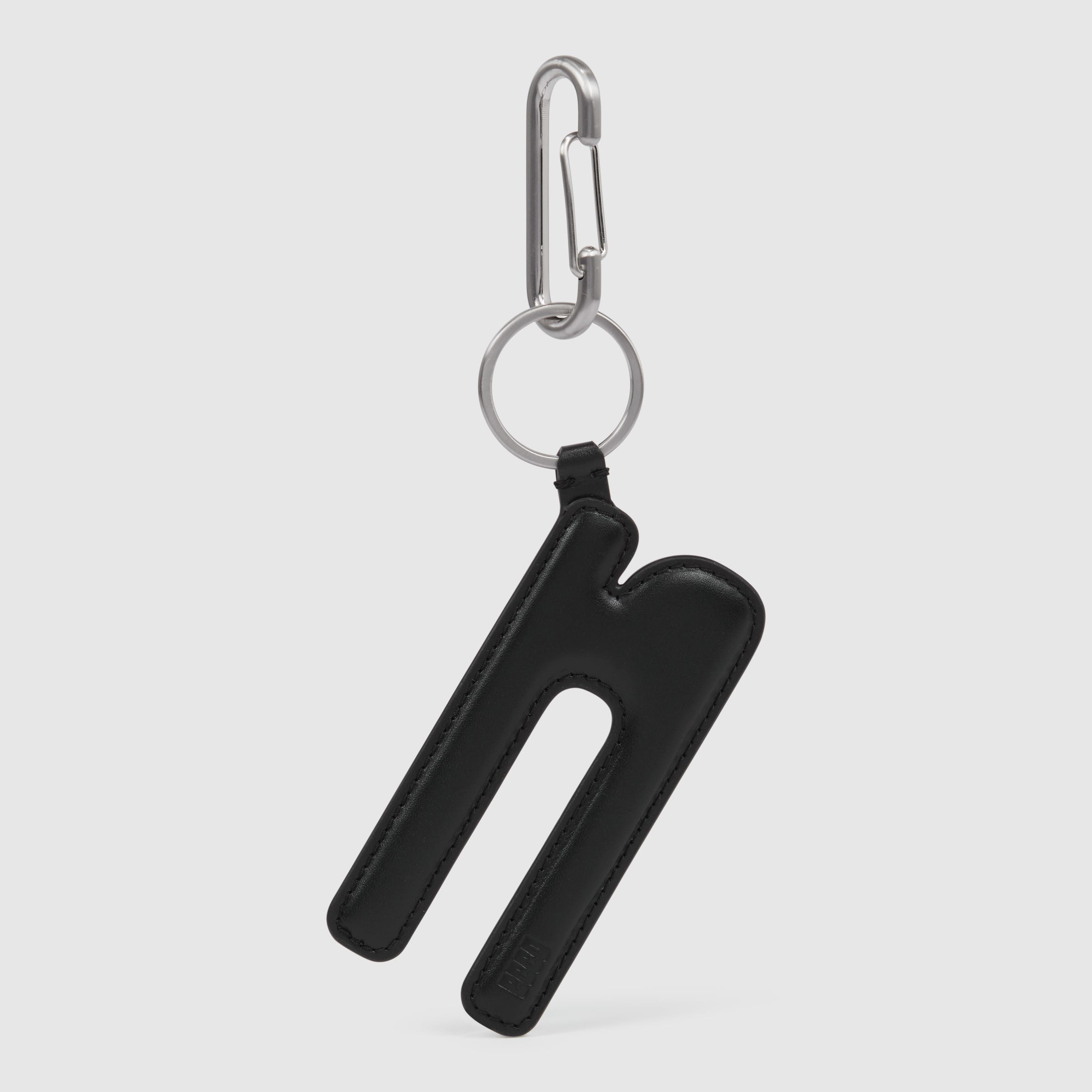 ECCO® E Padded 'N' Leather Charm - Black - Main