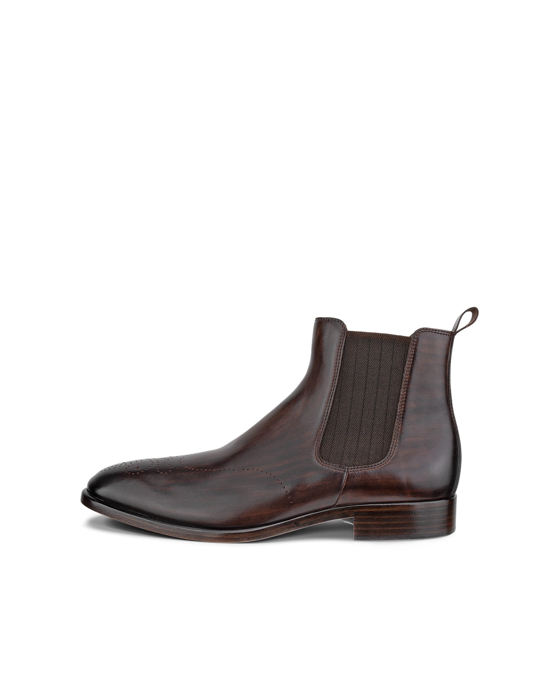 Botas Chelsea couro homem ECCO® VITRUS MONDIAL - Castanho - Outside