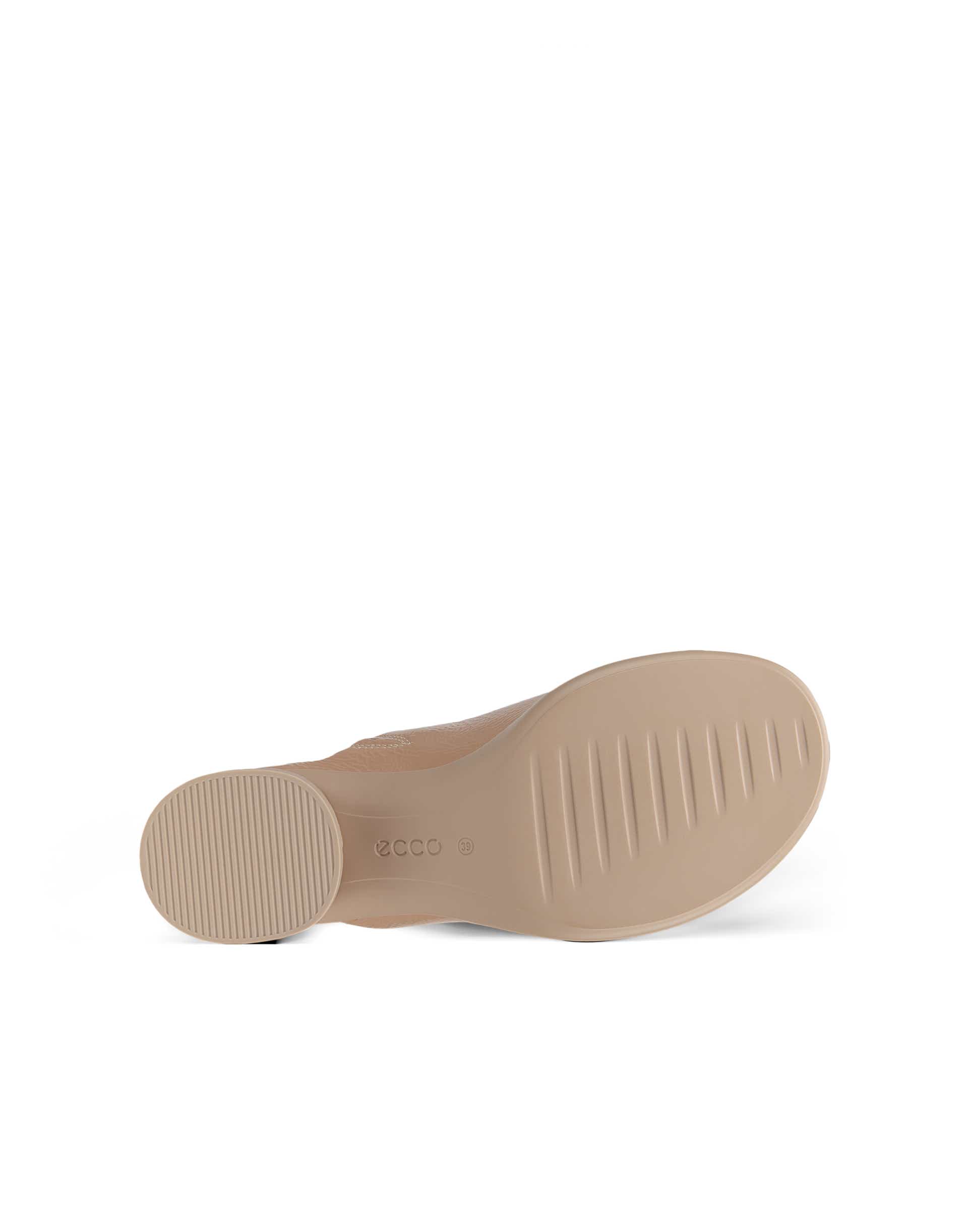 ECCO Sculpted LX 35 ウィメンズ レザーミュールサンダル - ブラウン - Sole