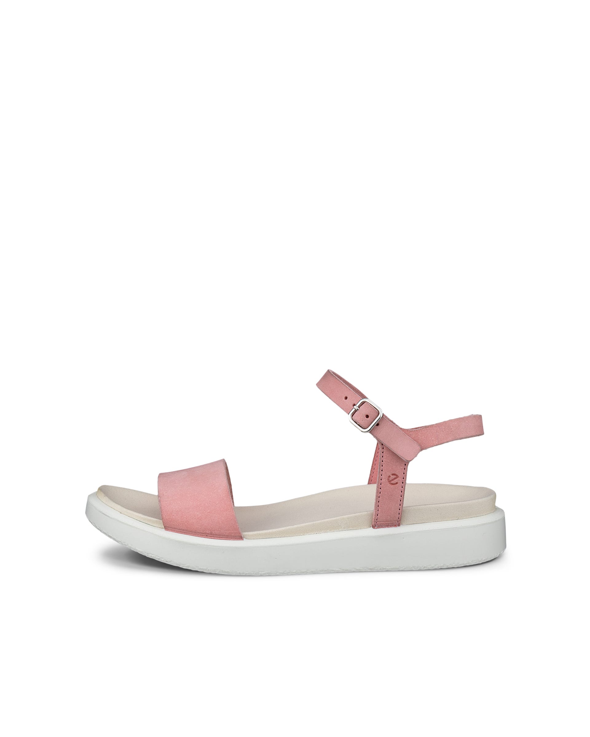 Sandale en cuir Flowt ECCO® pour femmes - Rose - Outside