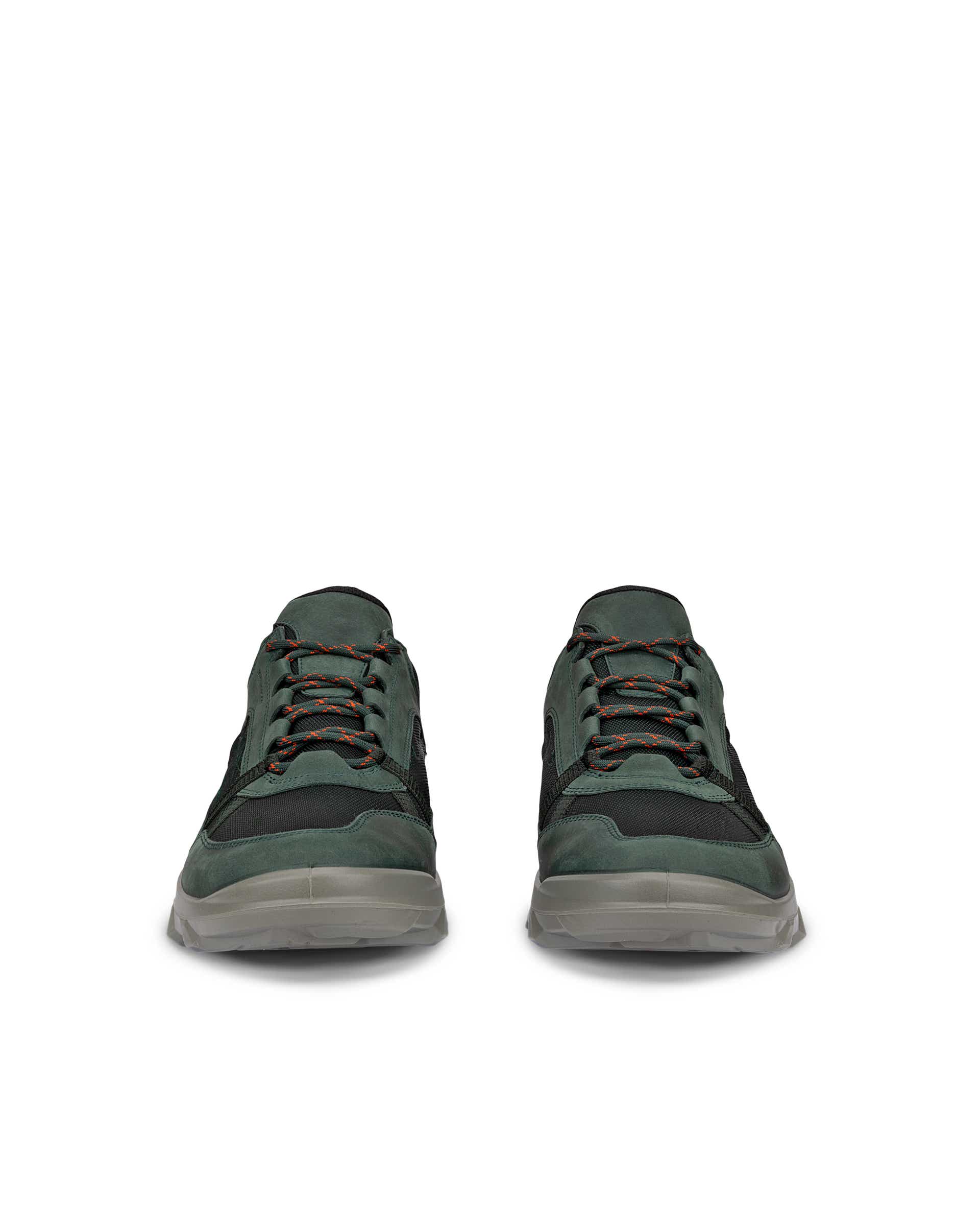 ECCO® MX Herren Outdoor-Schuhe aus Nubukleder - Grün - Front pair