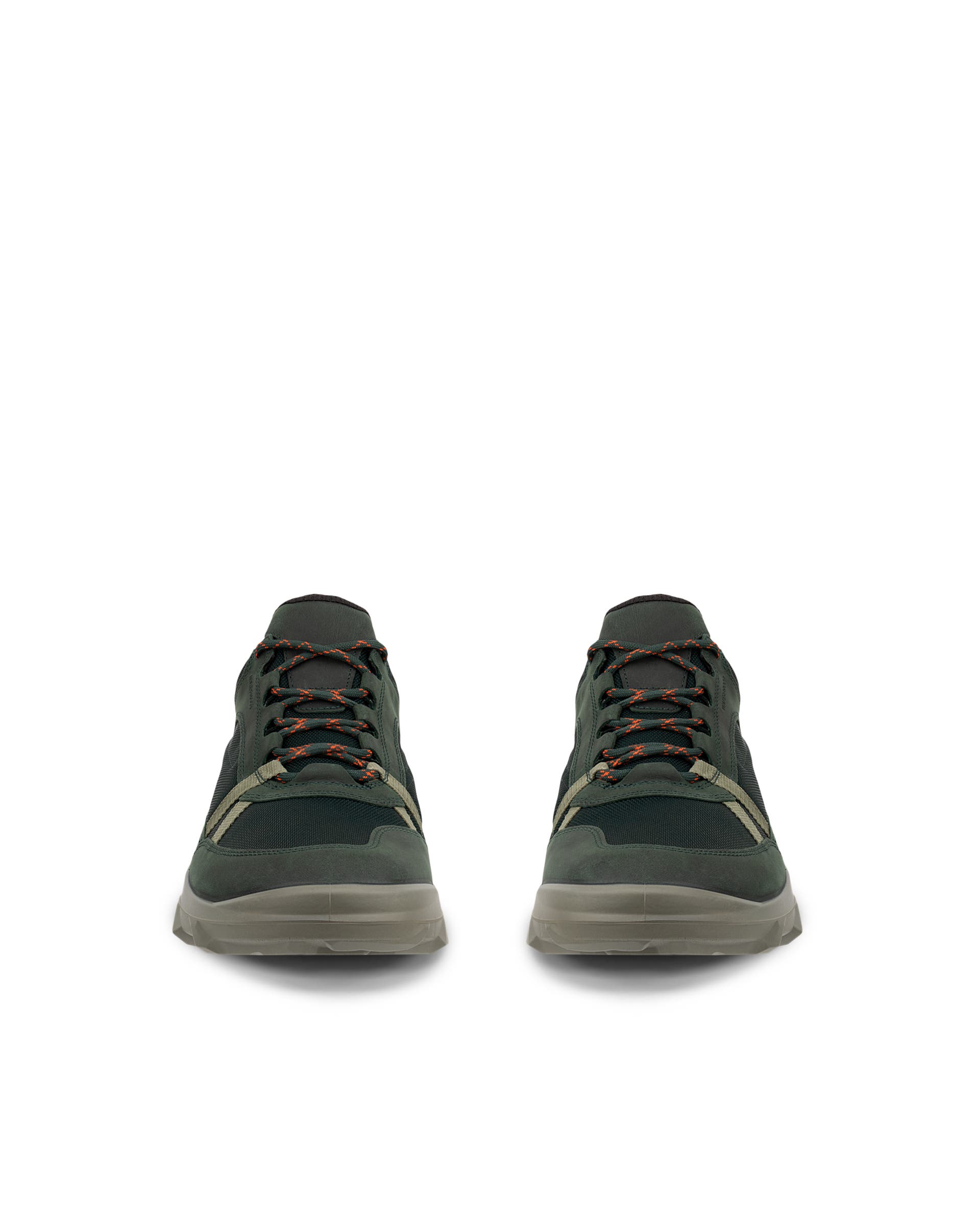 Męskie nubukowe buty outdoorowe ECCO® MX - Zielony - Front pair