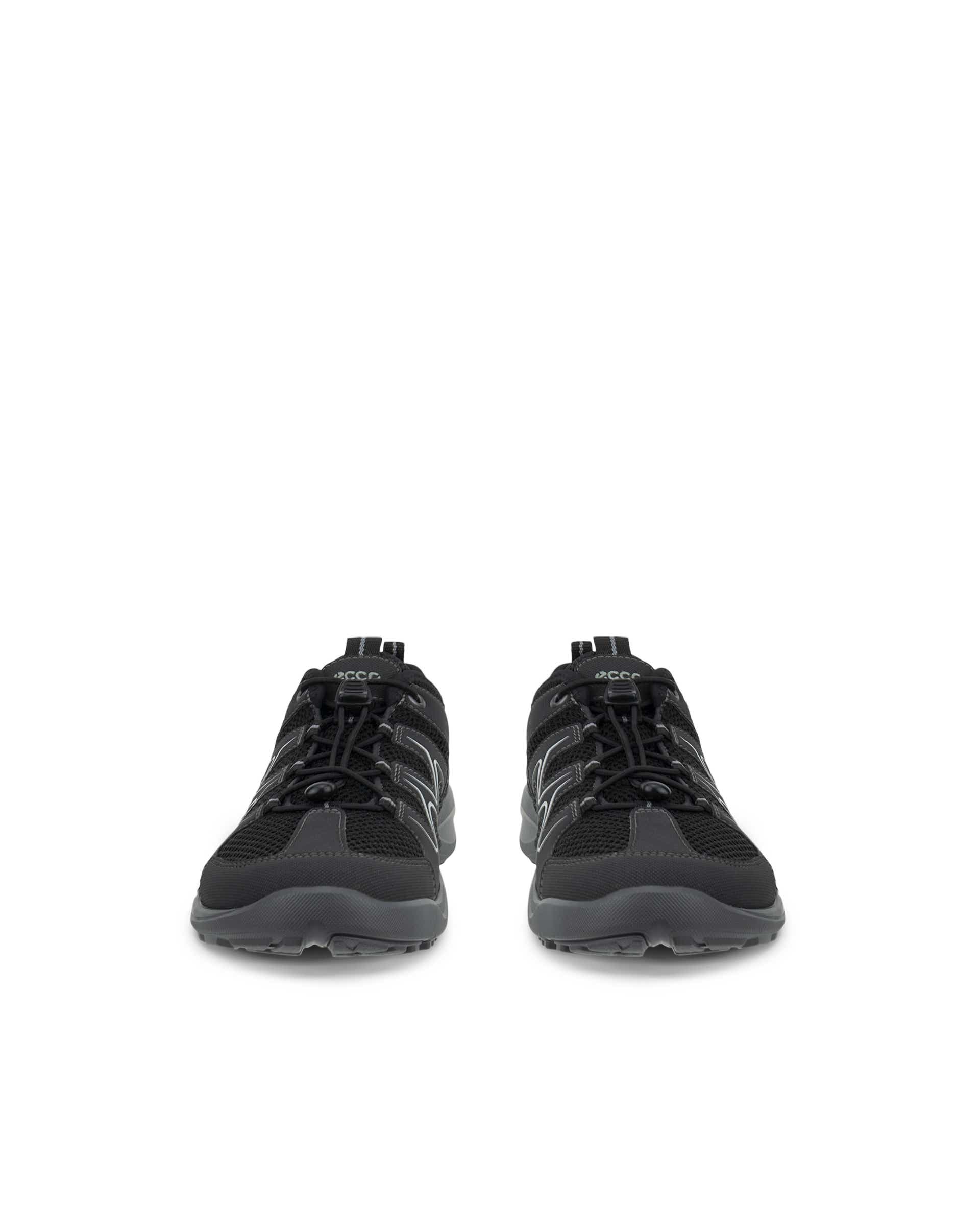 ECCO® Terracruise LT chaussures en cuir de plein air pour femme - Noir - Front pair