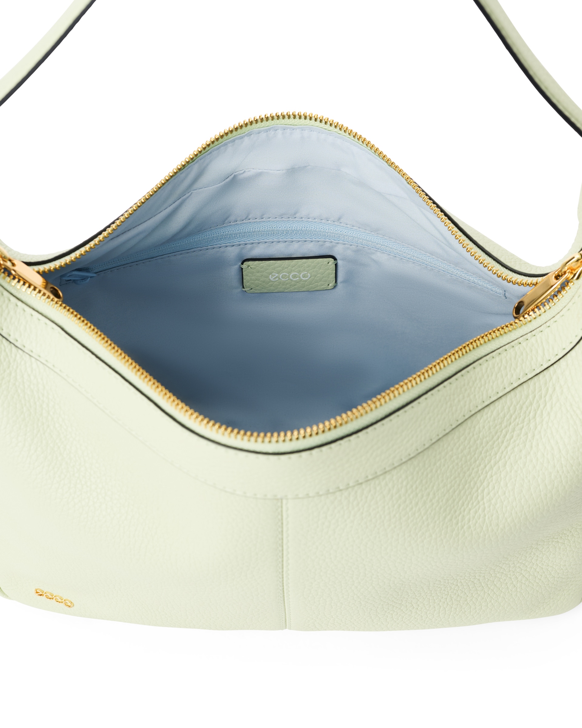 ECCO Hobo S レザーホーボーバッグ - グリーン - Inside