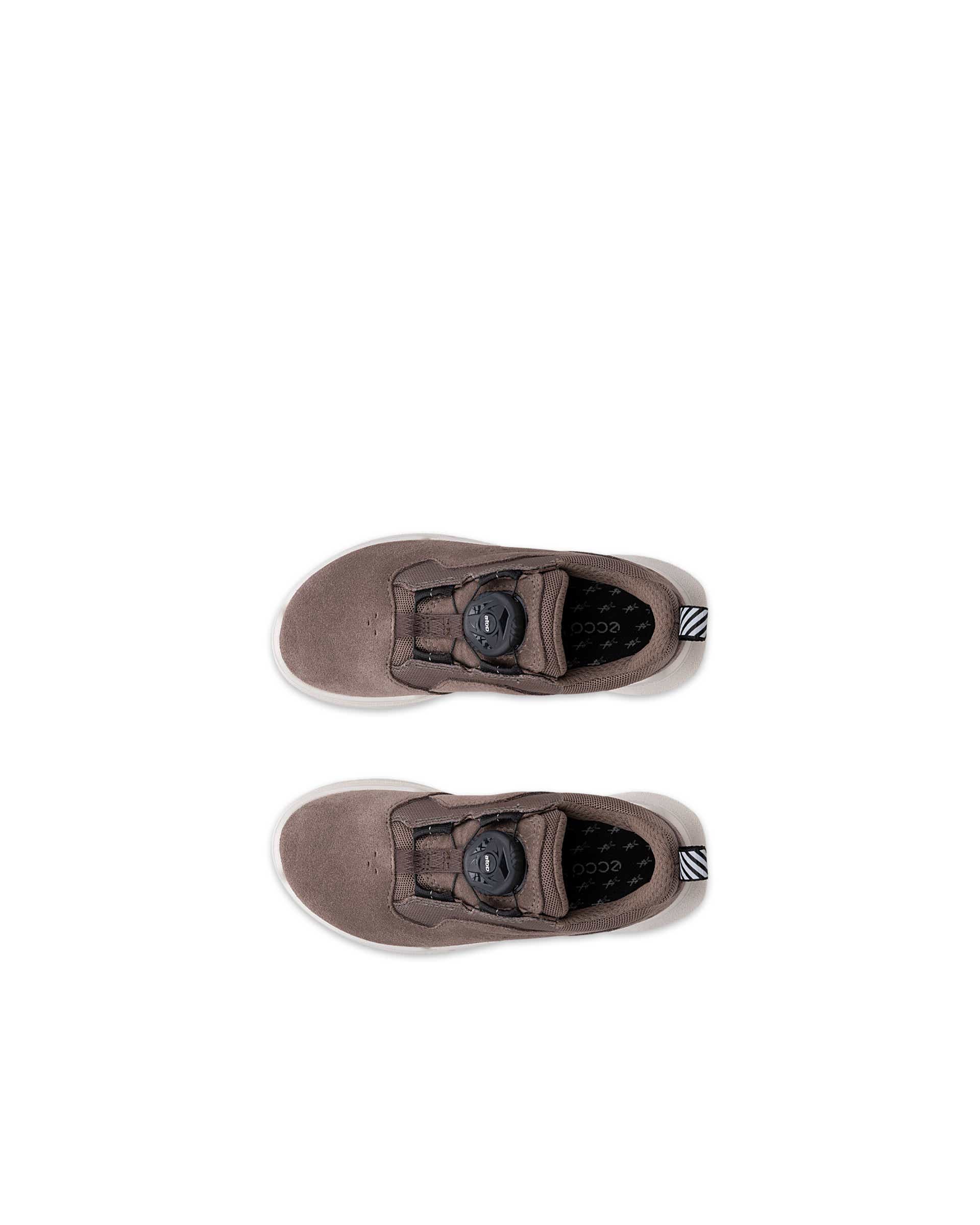 Dětské kožené tenisky ECCO® BIOM 2.2 K - Hnědá - Top left pair