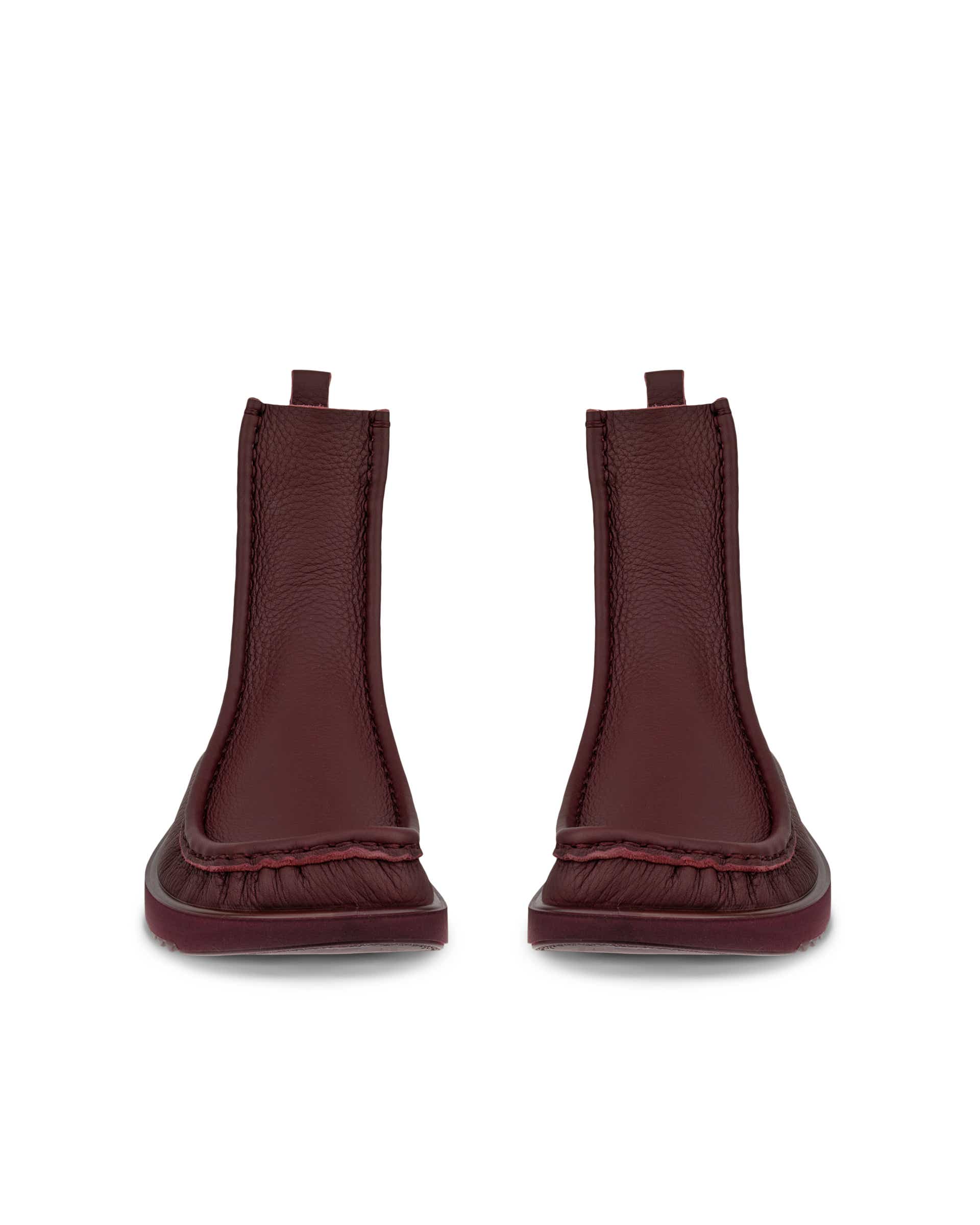 ECCO® JOKE heren leren Chelsea boot - Rood - Front pair