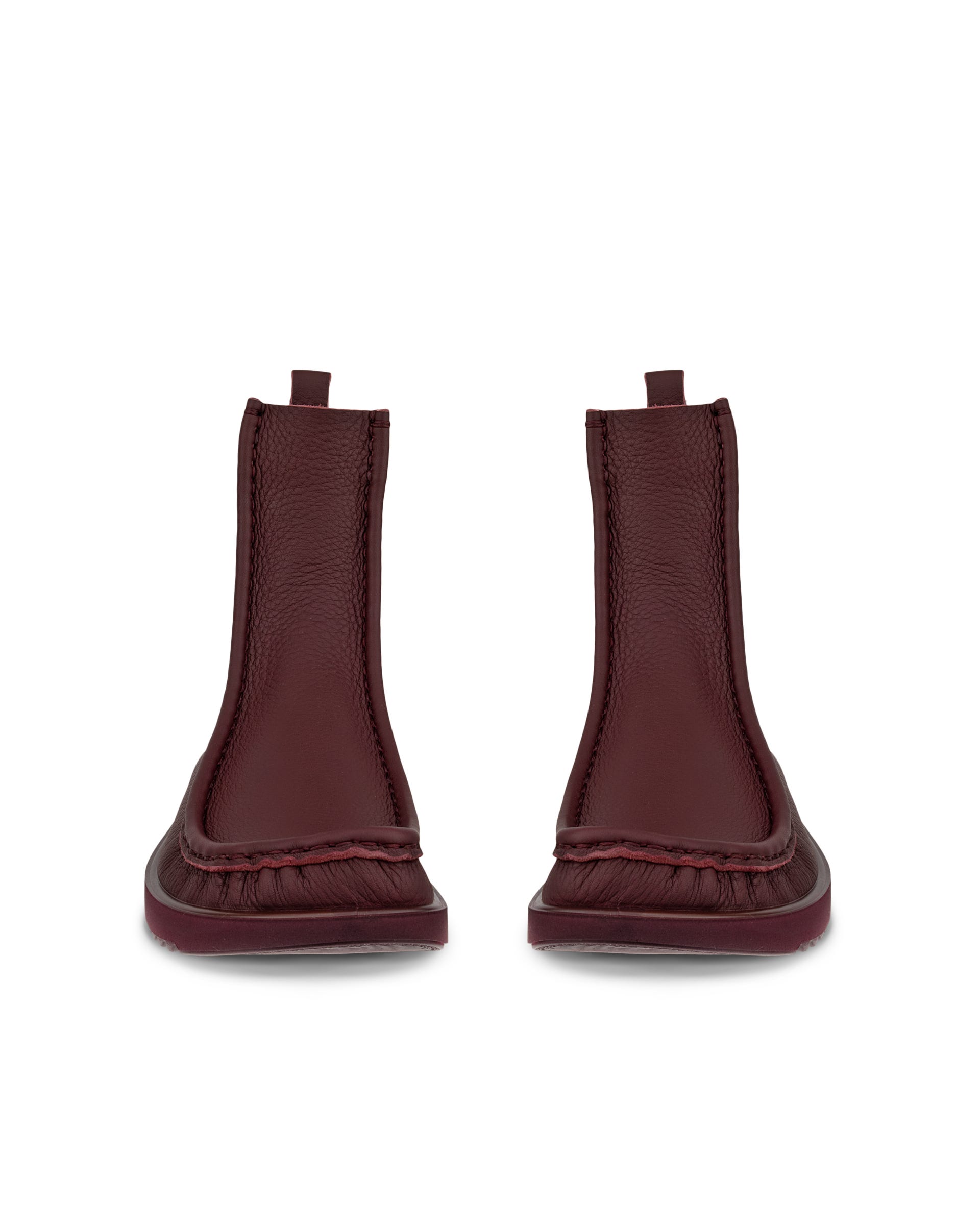 ECCO® JOKE heren leren Chelsea boot - Rood - Front pair