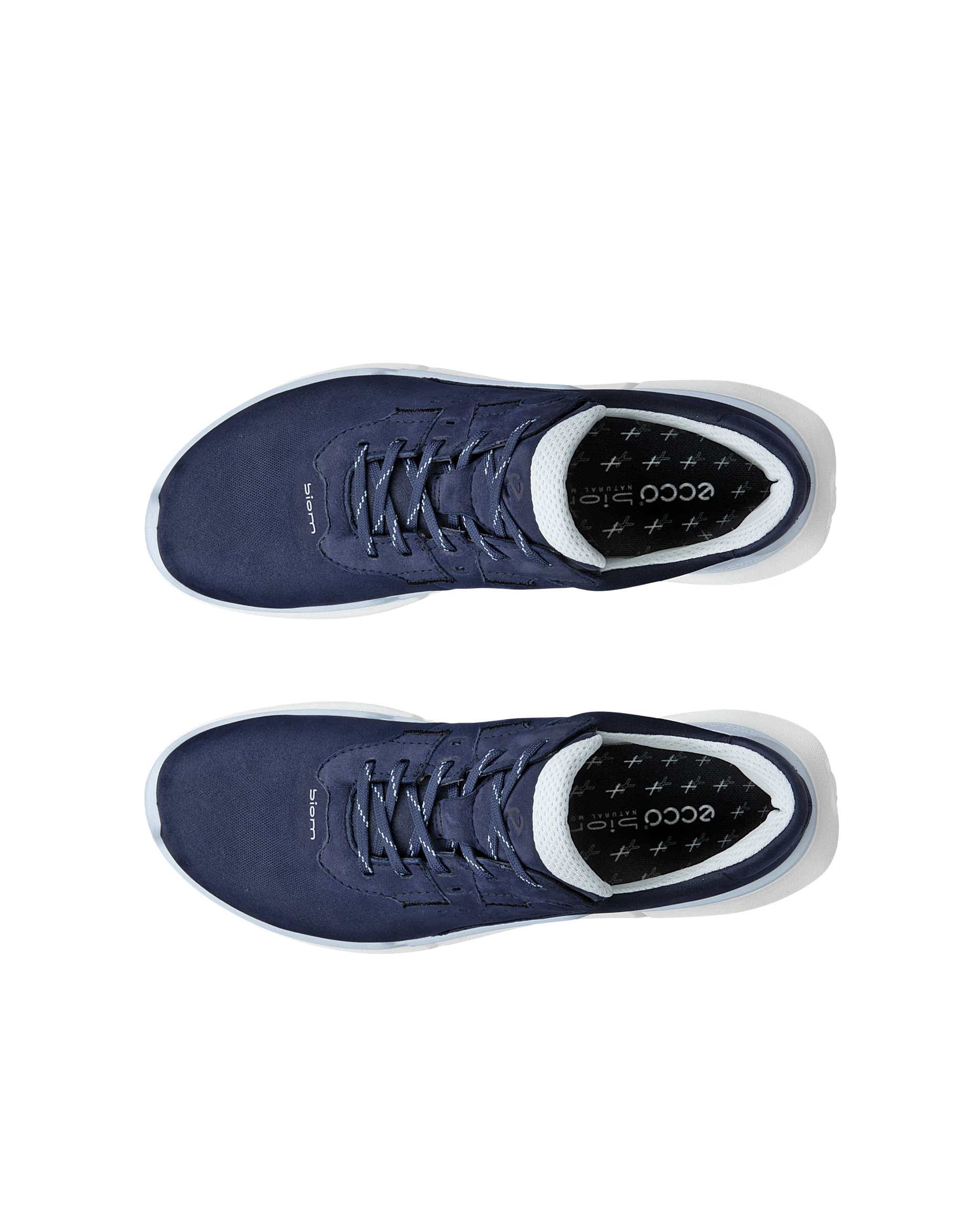 ECCO® Biom 2.2 Damen Ledersneaker - Blau - Top left pair