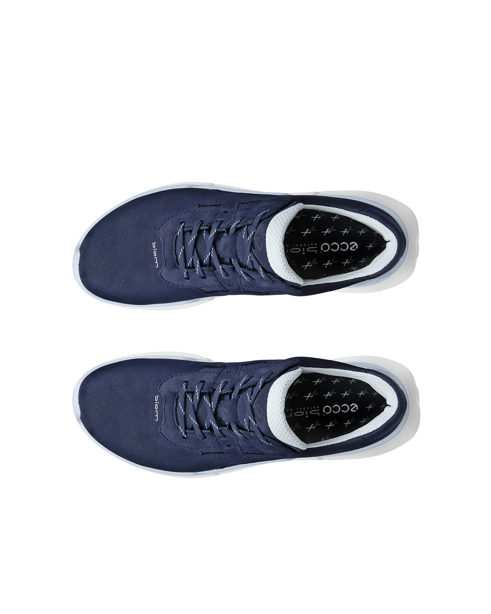 ECCO® Biom 2.2 Damen Ledersneaker - Blau - Top left pair
