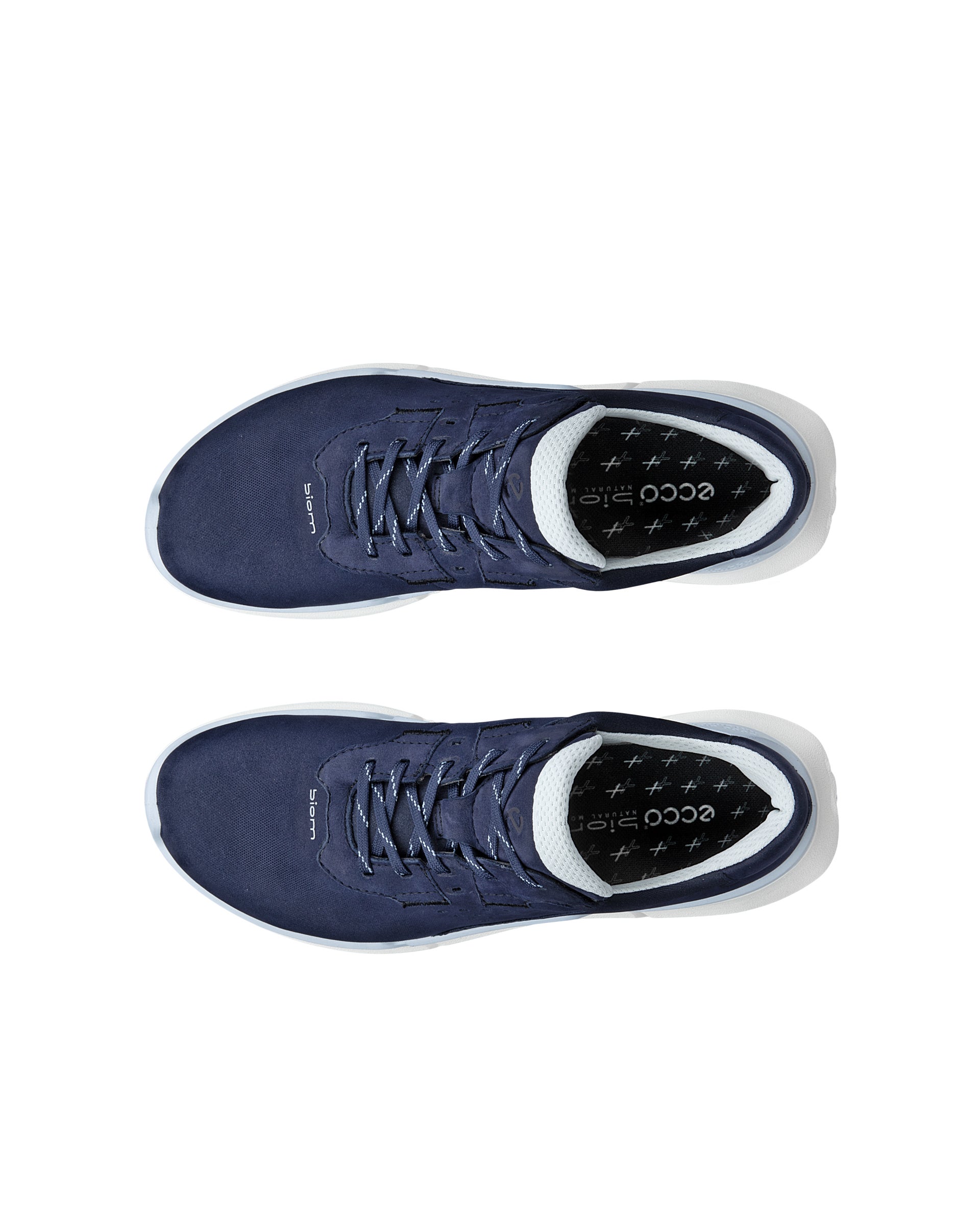 ECCO® Biom 2.2 Damen Ledersneaker - Blau - Top left pair
