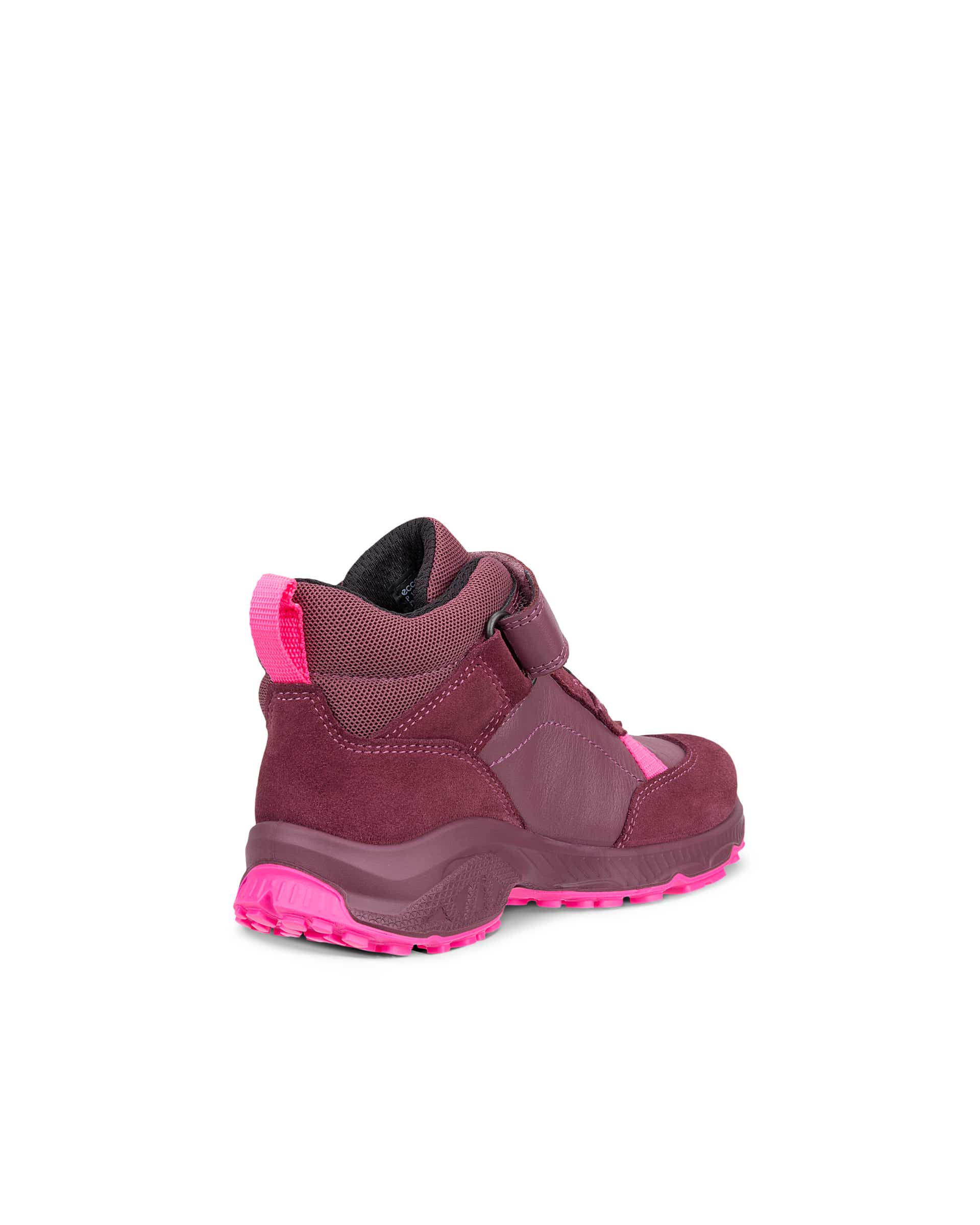 ECCO® RECEPTOR XP K udendørs ankelstøvle i læder til børn - Pink - Back