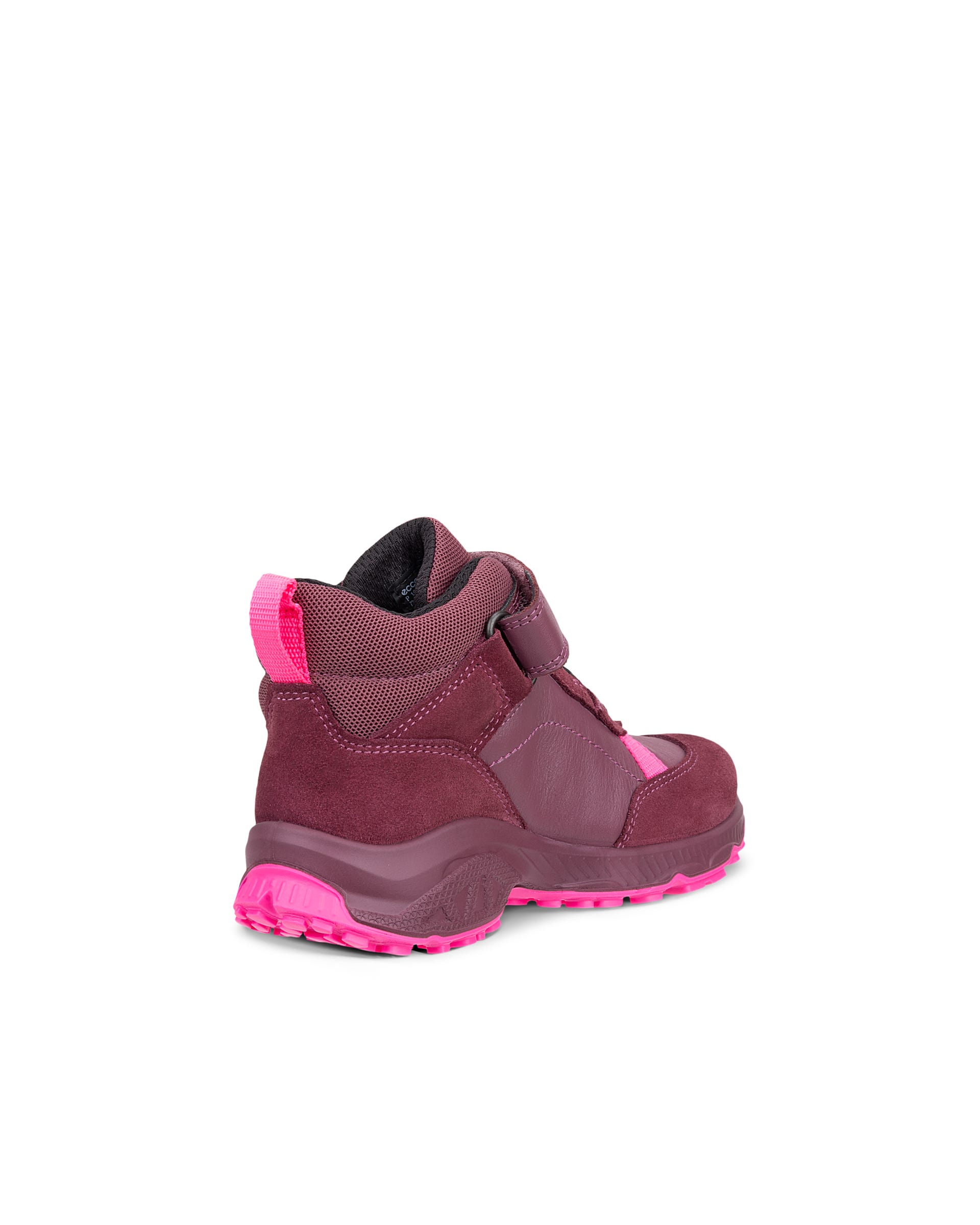 ECCO® RECEPTOR XP K udendørs ankelstøvle i læder til børn - Pink - Back