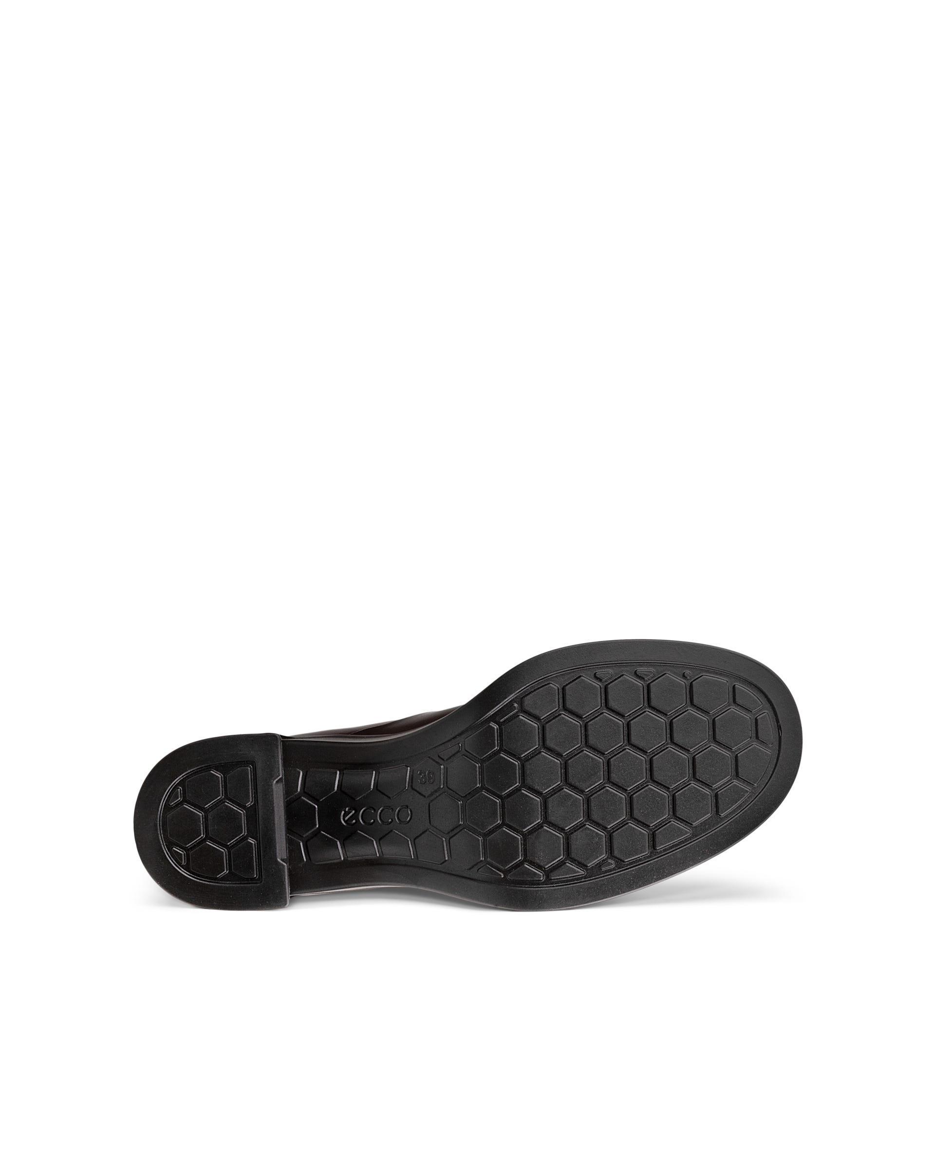 Women's ECCO® METROPOLE SEOUL 45 Leather High-Cut Boot - Brown - Sole