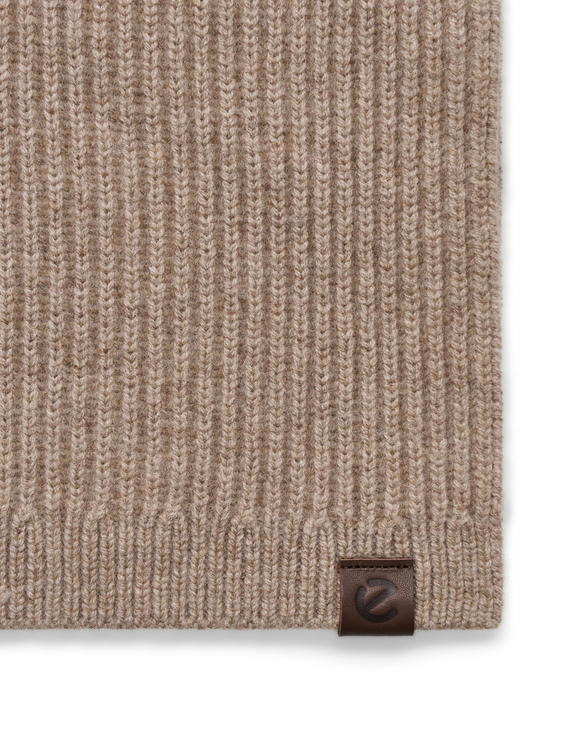 ECCO® Beanie Mössa dam - Brun - Detail-1