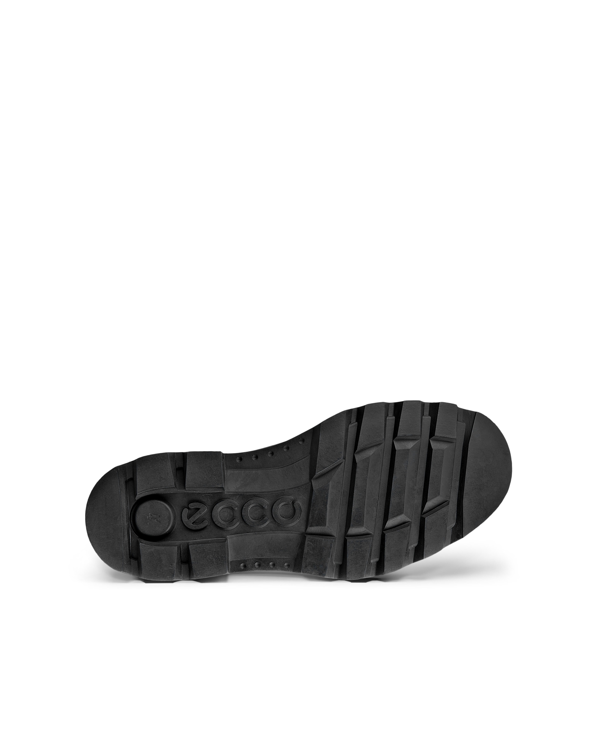 Men's ECCO® Grainer Leather Chelsea Boot - Black - Sole