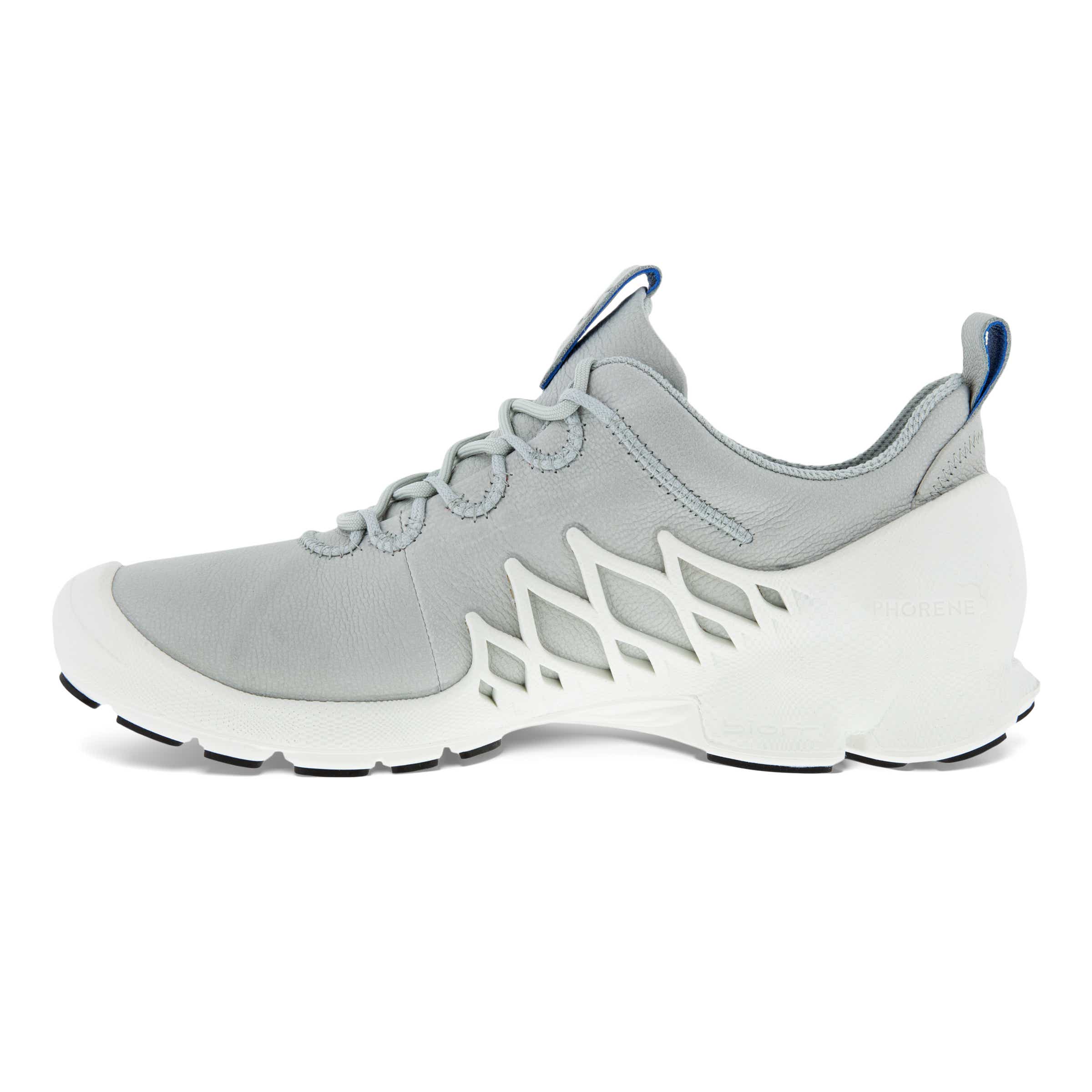 Men's ECCO® BIOM AEX Leather Outdoor Sneaker - Grey - Inside