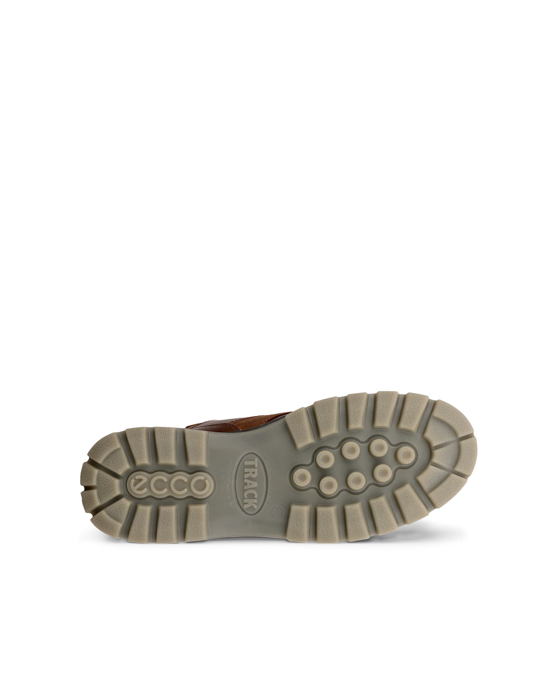 Men's ECCO® Track 25 Leather Gore-Tex Mid-Cut Boot - Brown - Sole