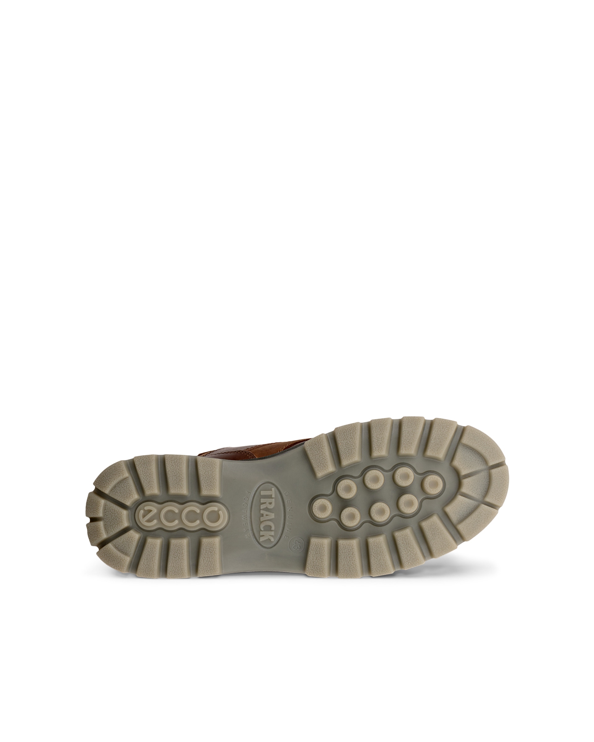 ECCO® TRACK 25 chaussures de plein air mi-hautes en cuir Gore-Tex pour homme - Brun - Sole