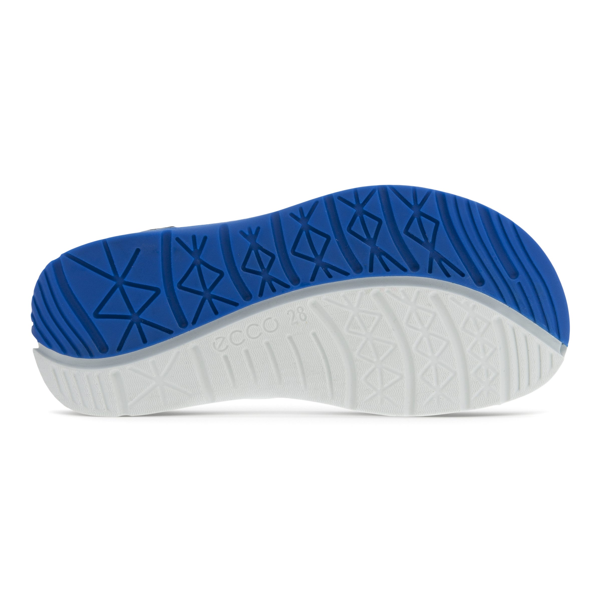 Kids' ECCO® X-Trinsic Nubuck Walking Sandal - Blue - Sole