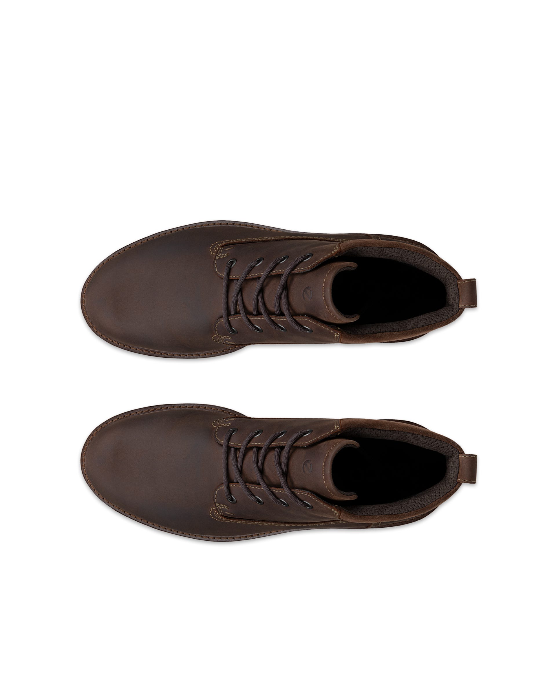 Pánská nubuková Chukka kotníčková obuv ECCO® CHARLESTOWN - Hnědá - Outside