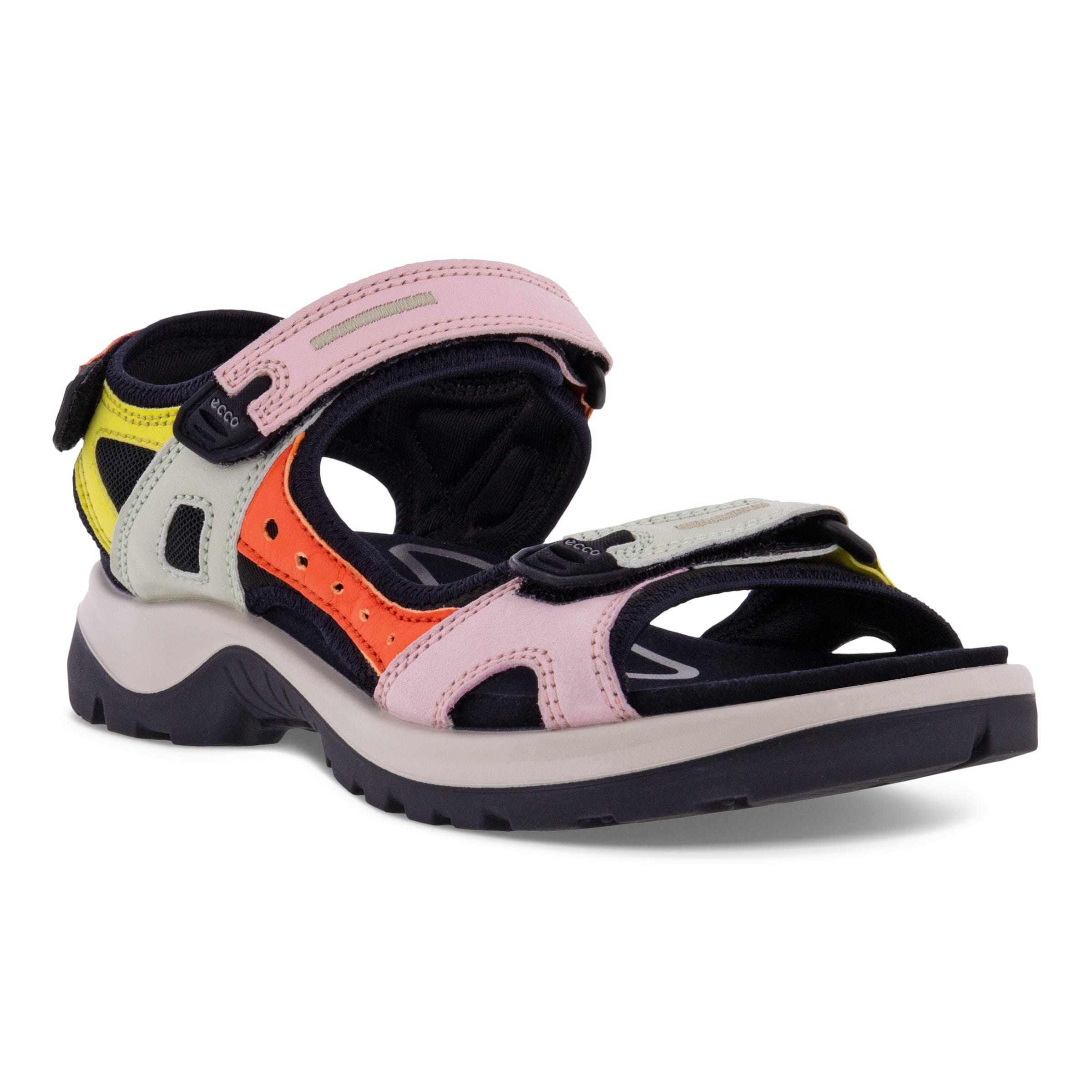 Women's ECCO® Offroad Nubuck Outdoor Sandal - Multicolour - Main