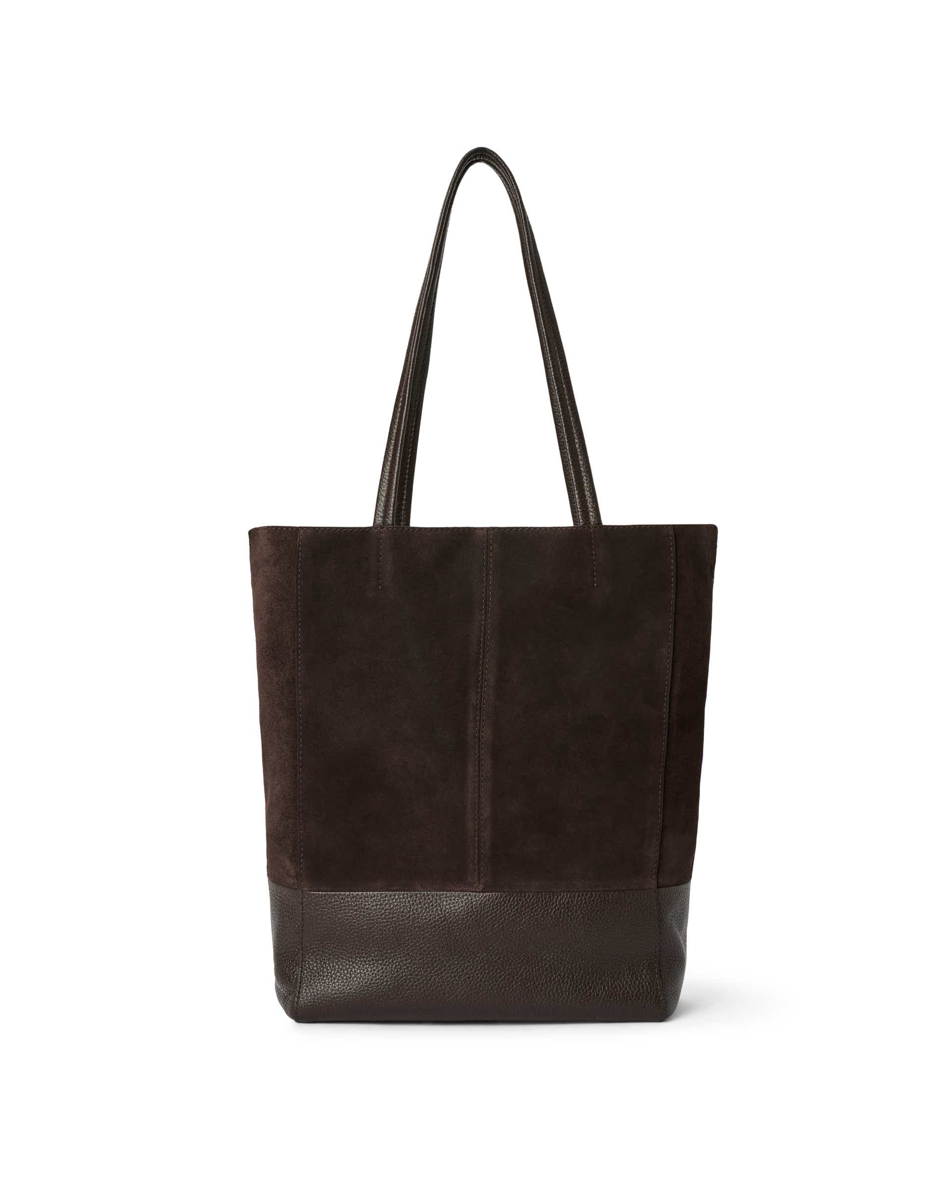 ECCO® AVEN TOTE sac cabas cuir pour femme - Marron - Back
